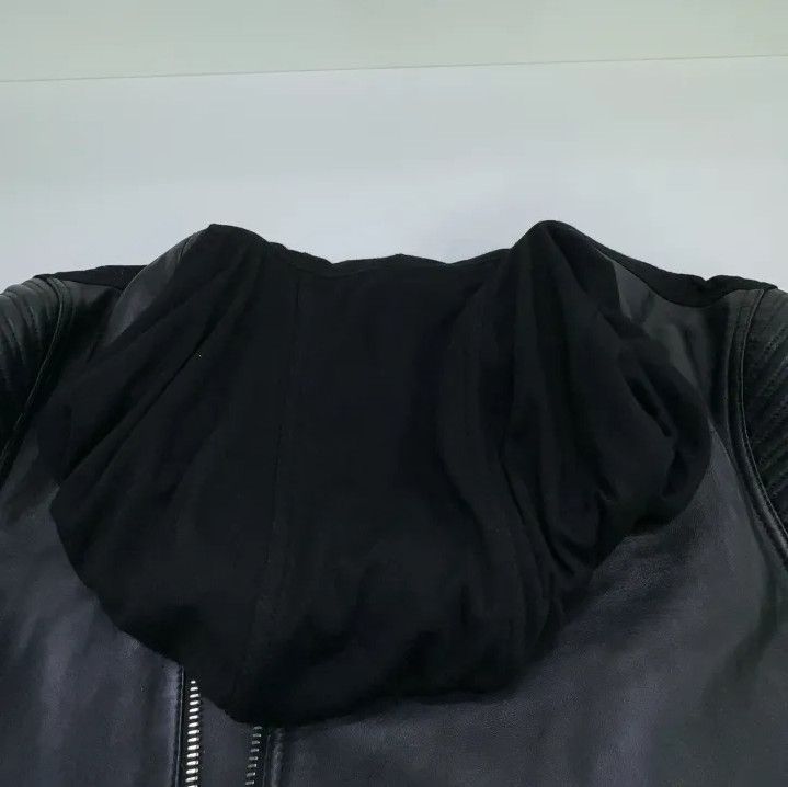 Givenchy Givenchy Space Cotton Leather Panel Hooded Jacket Size US M / EU 48-50 / 2 - 6 Thumbnail