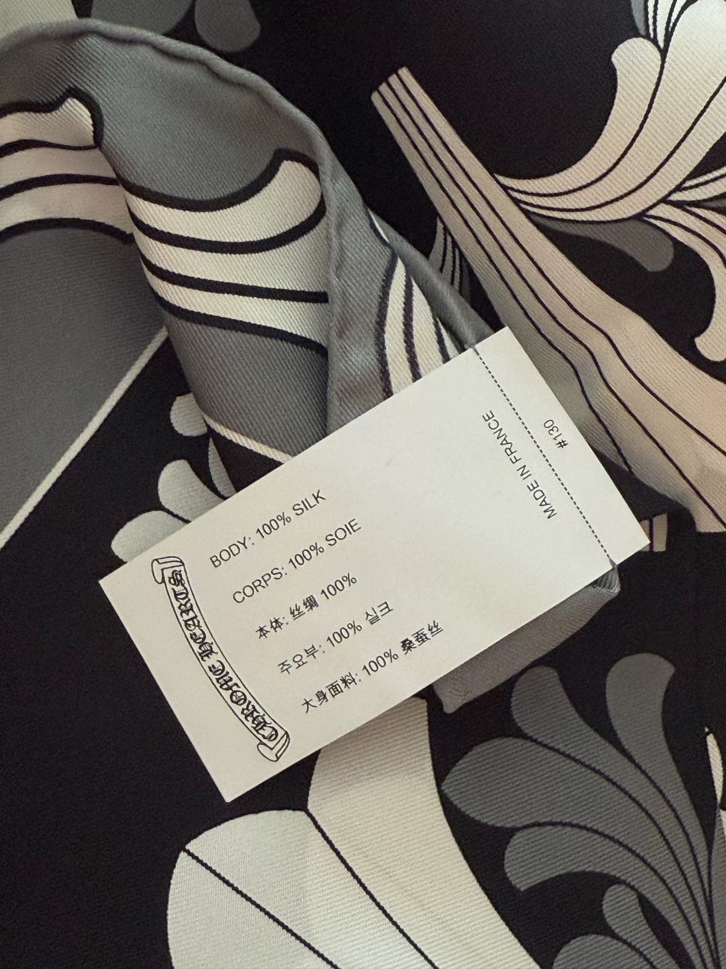 Chrome Hearts Chrome Hearts Cannes Limited Scarf Size ONE SIZE - 2 Thumbnail