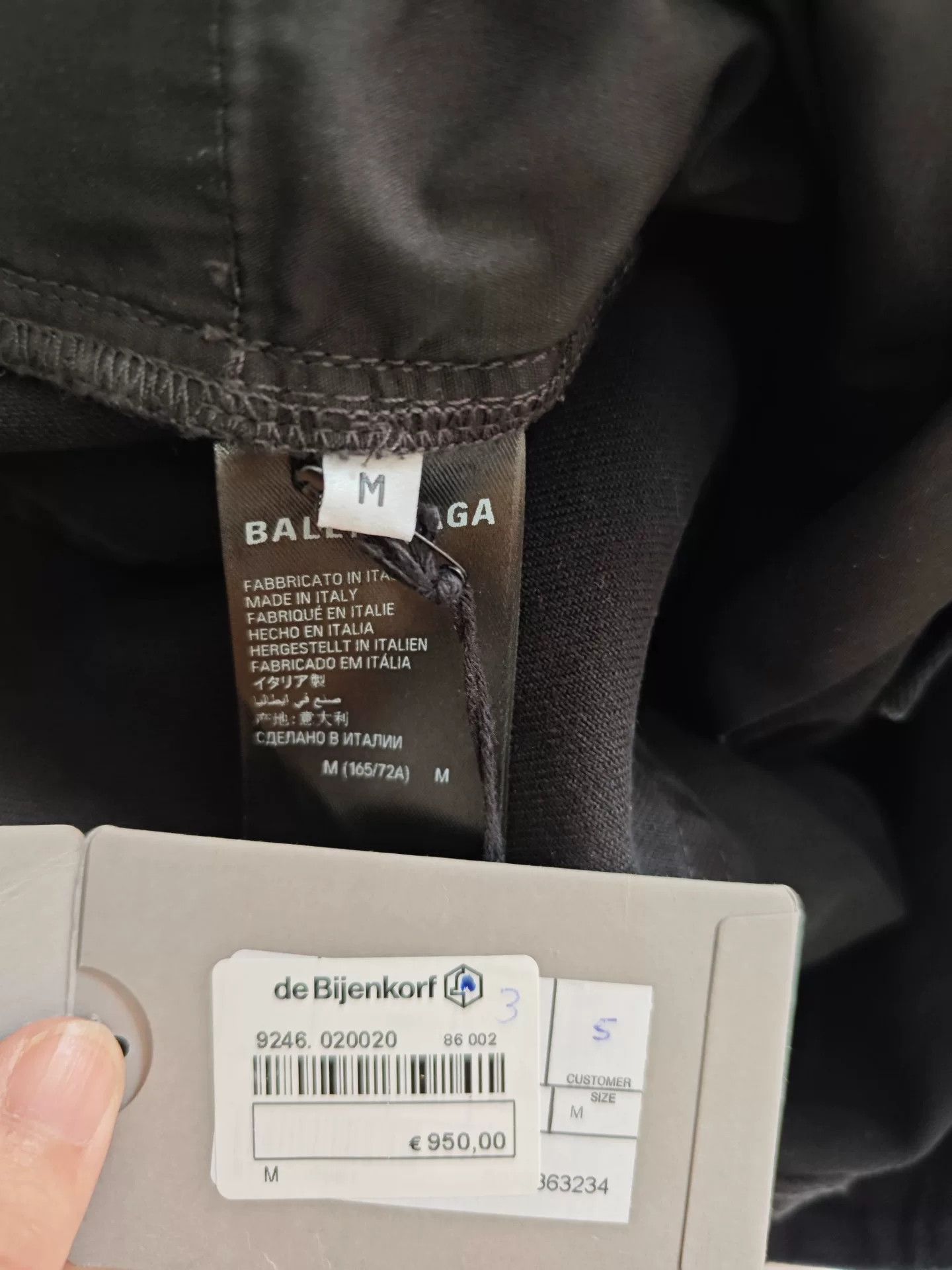 Balenciaga Balenciaga Knee Destroyed Black Jeans Size US 28 / EU 44 - 5 Thumbnail