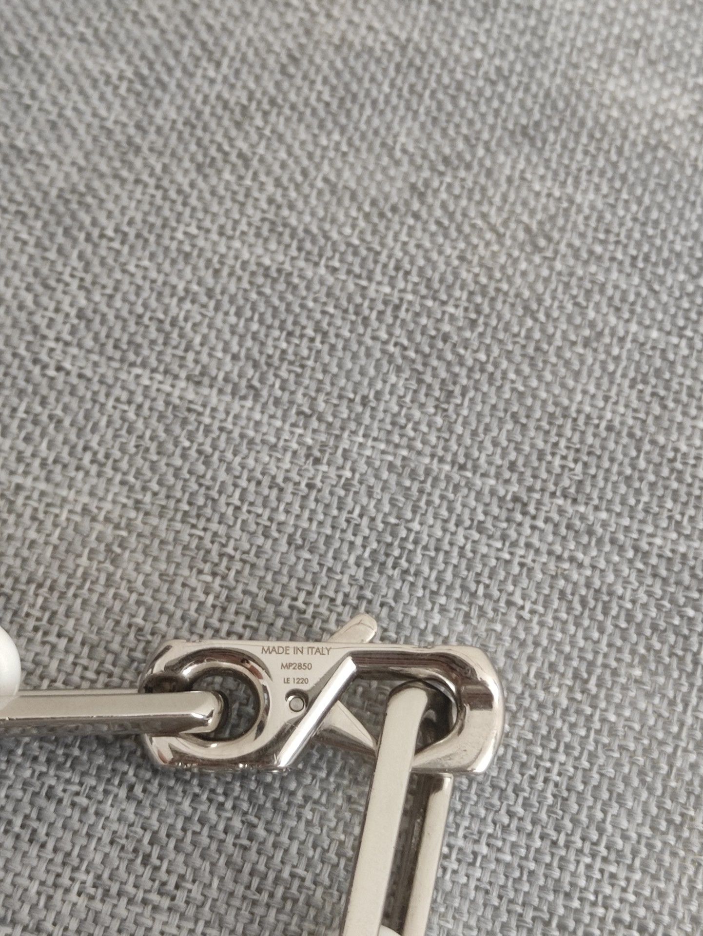 Louis Vuitton Louis Vuitton 20SS Ceramic Ink Logo Necklace Size ONE SIZE - 4 Thumbnail