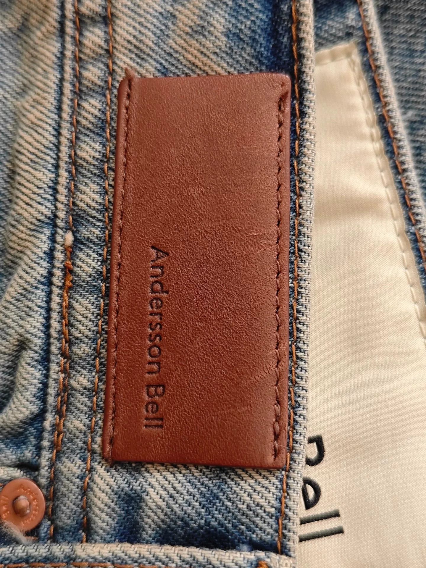 Andersson Bell Andersson Bell Washed Distressed Flared Jeans Size US 29 - 3 Thumbnail