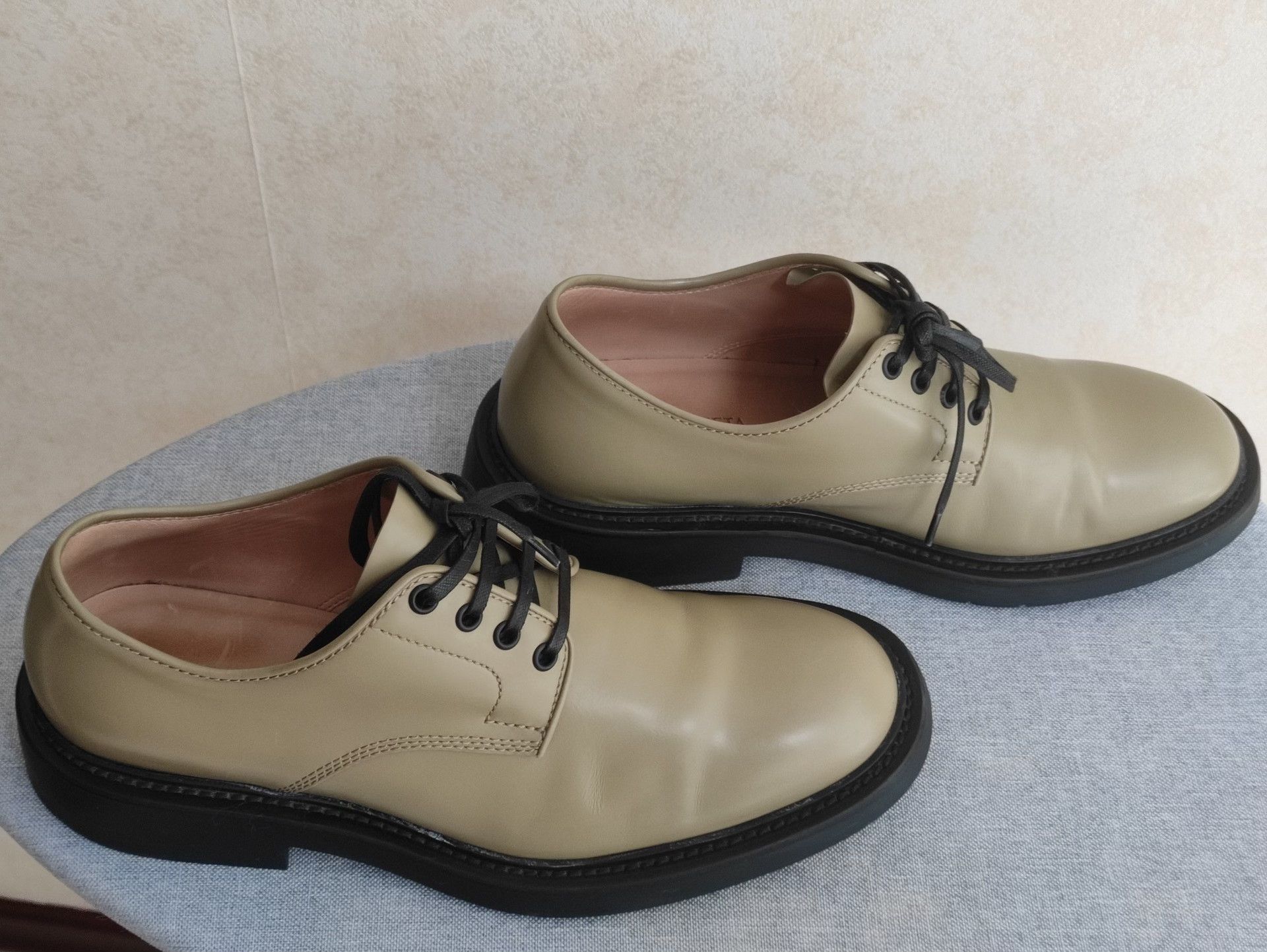 Bottega Veneta Bottega Veneta Runway Yellow Derby Shoes Size US 9 / EU 42 - 2 Thumbnail