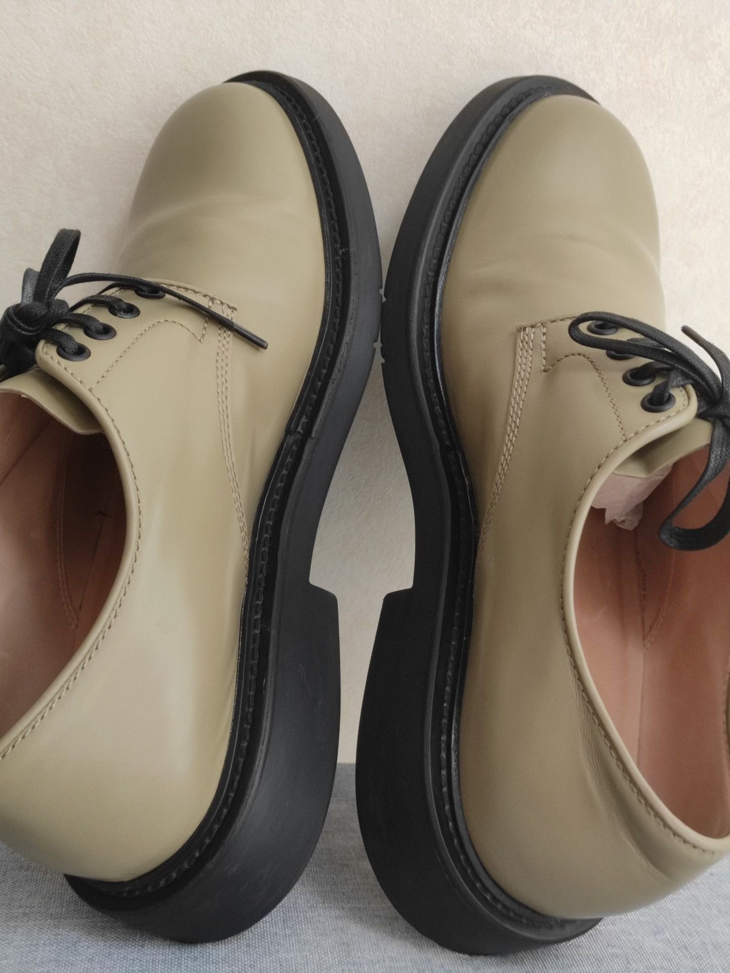 Bottega Veneta Bottega Veneta Runway Yellow Derby Shoes Size US 9 / EU 42 - 3 Thumbnail