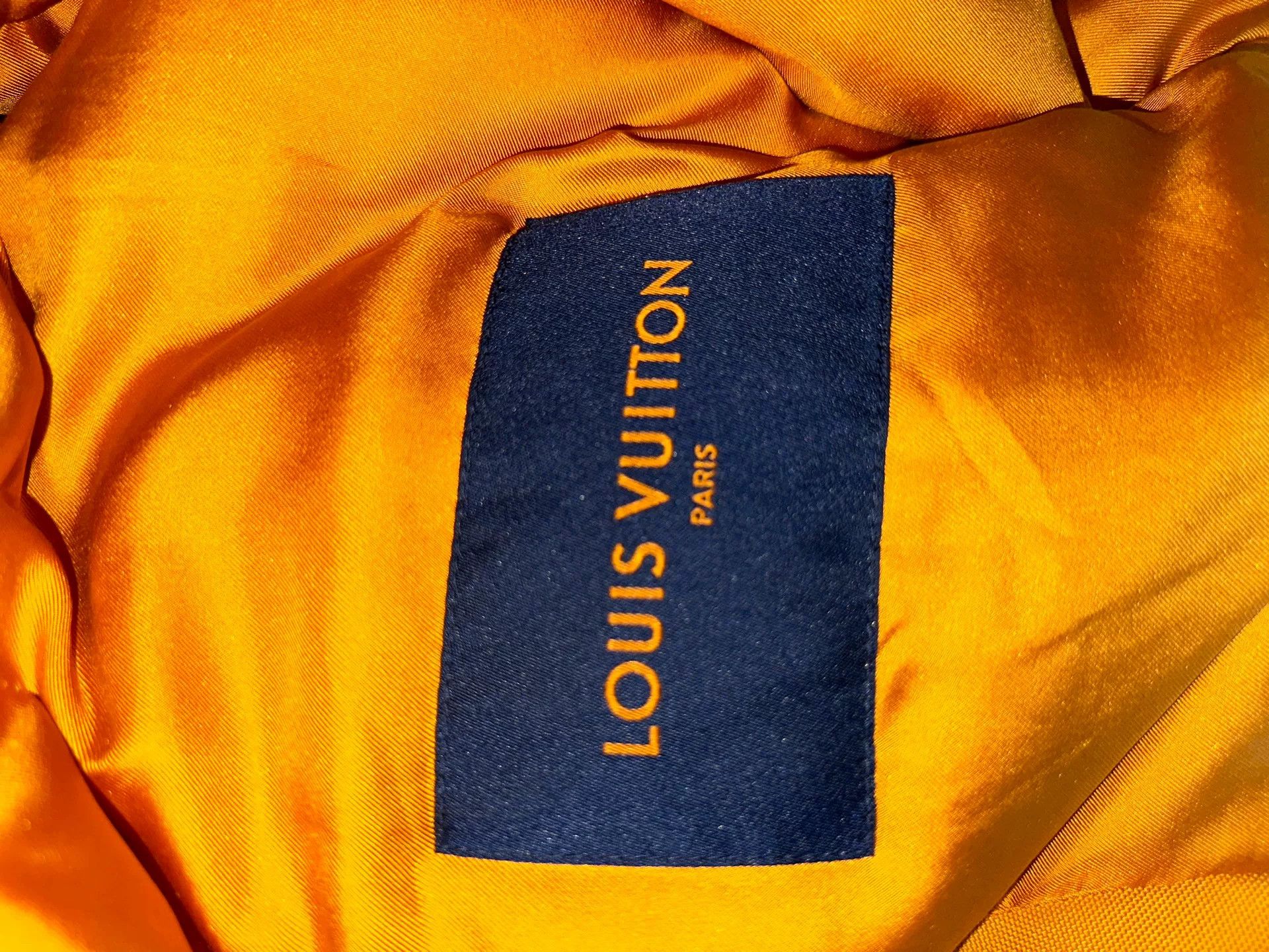 Louis Vuitton Louis Vuitton Lv24FW Yellow Leather Sleeve Jacket Size US M / EU 48-50 / 2 - 7 Thumbnail