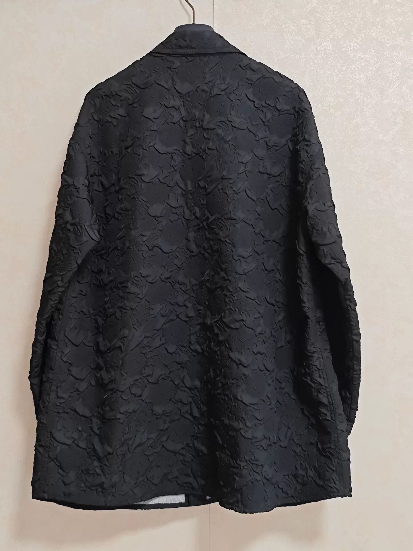 Andersson Bell Andersson Bell Runway Pleated Black Shirt Jacket Size US L / EU 52-54 / 3 - 3 Thumbnail