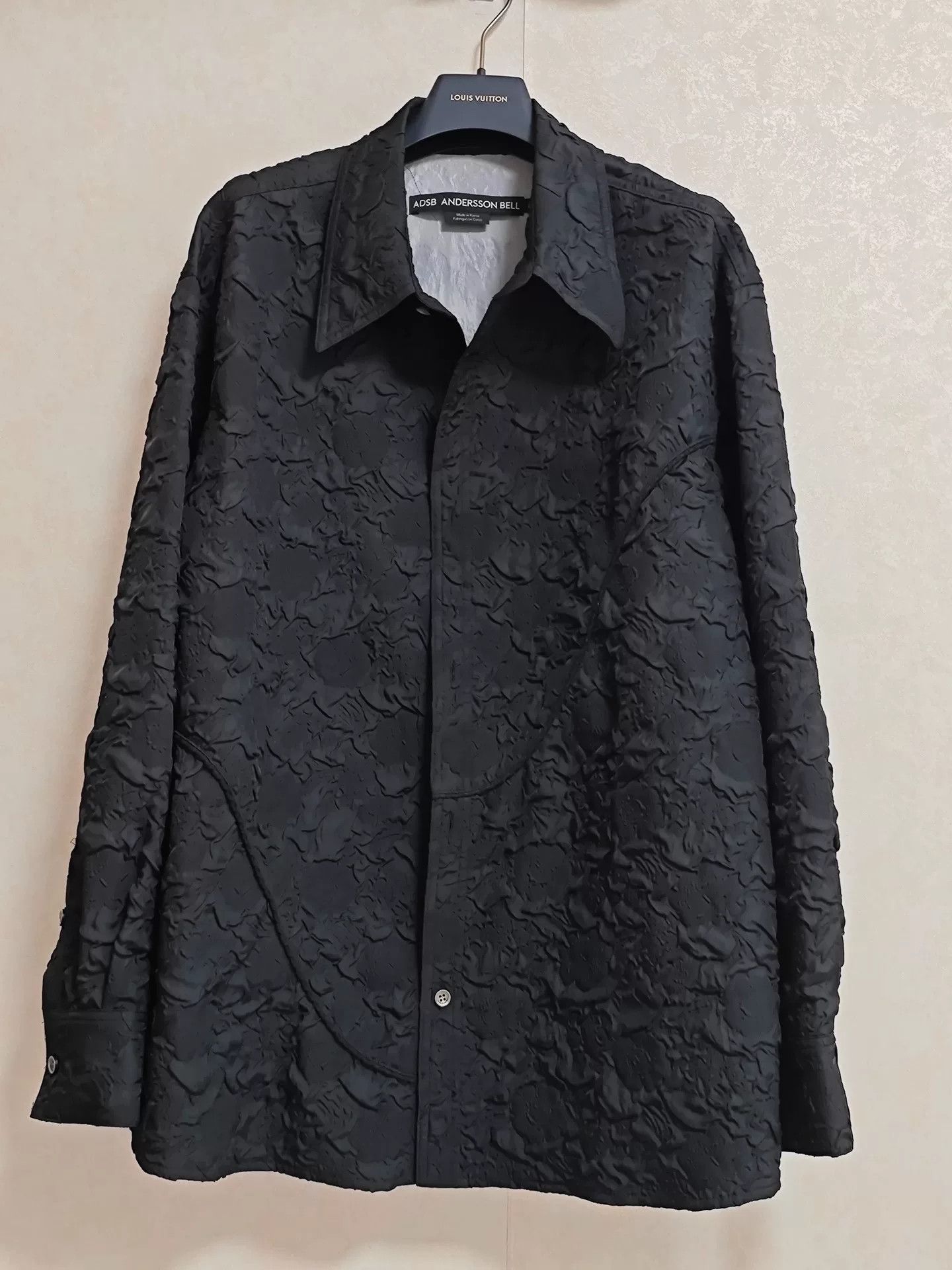 Andersson Bell Andersson Bell Runway Pleated Black Shirt Jacket Size US L / EU 52-54 / 3 - 2 Thumbnail
