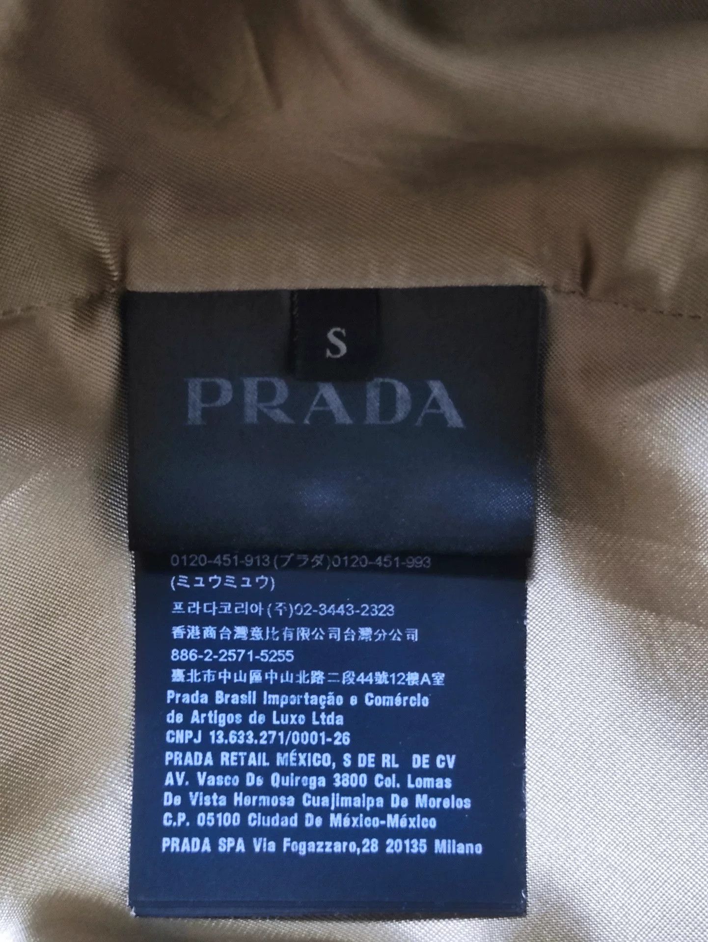 Prada Prada 18FW Runway Khaki Wool Coat Size US S / EU 44-46 / 1 - 5 Thumbnail