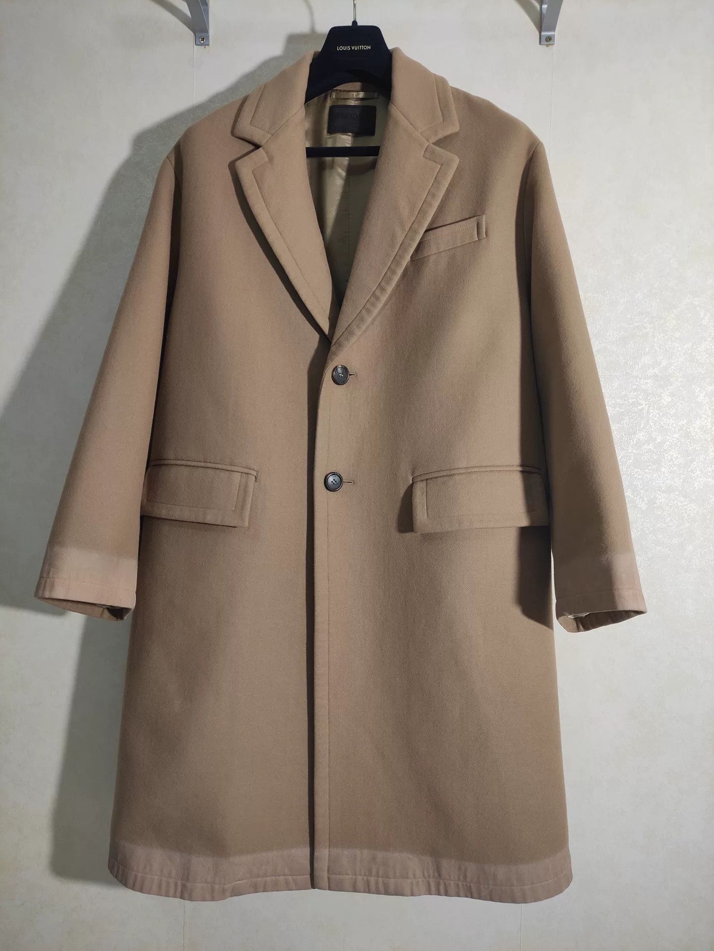 Prada Prada 18FW Runway Khaki Wool Coat Size US S / EU 44-46 / 1 - 2 Thumbnail