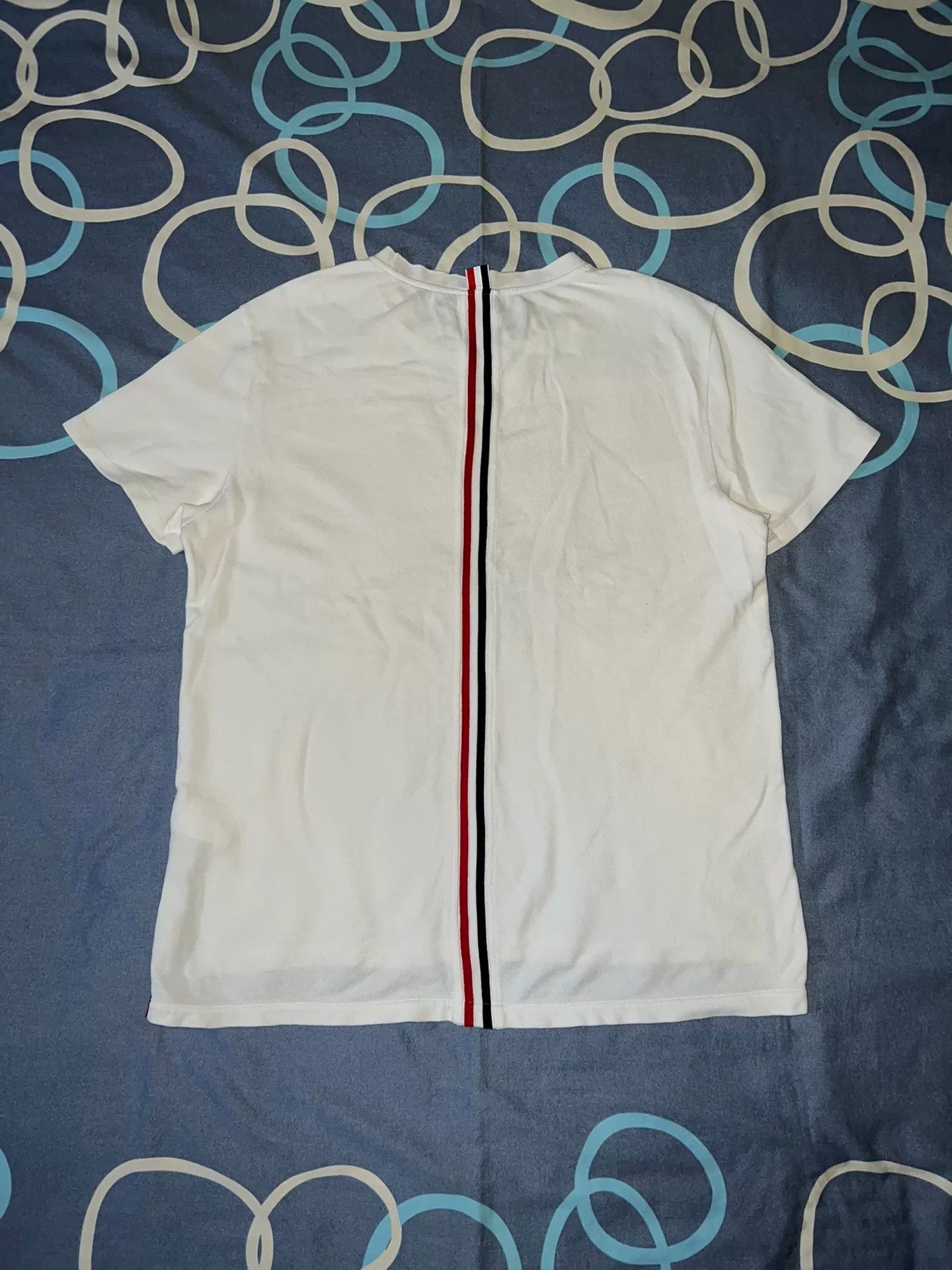 Thom Browne Thom Browne Classic Back Stripe T-Shirt Size US XL / EU 56 / 4 - 2 Thumbnail