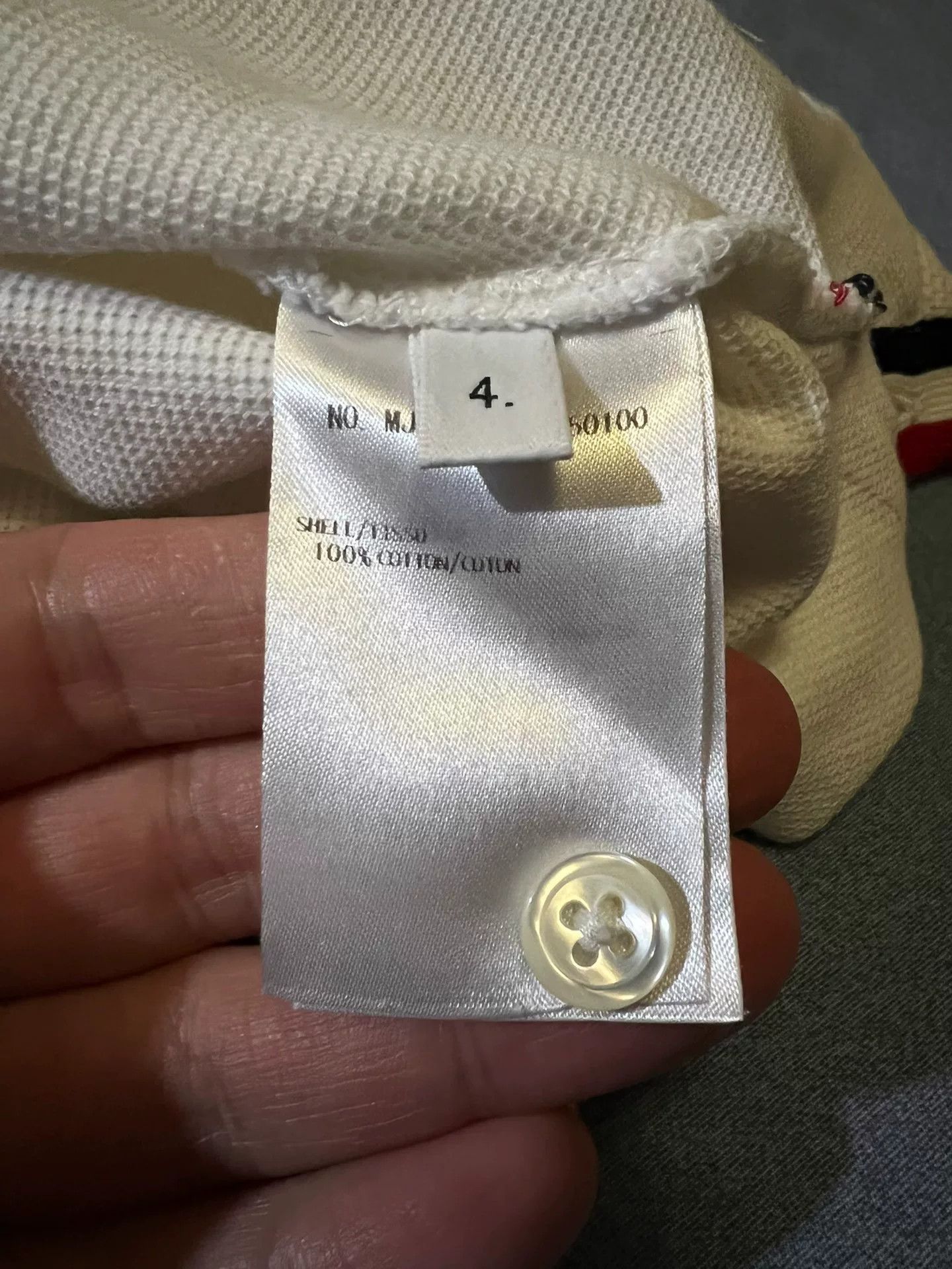 Thom Browne Thom Browne Classic Back Stripe T-Shirt Size US XL / EU 56 / 4 - 8 Thumbnail