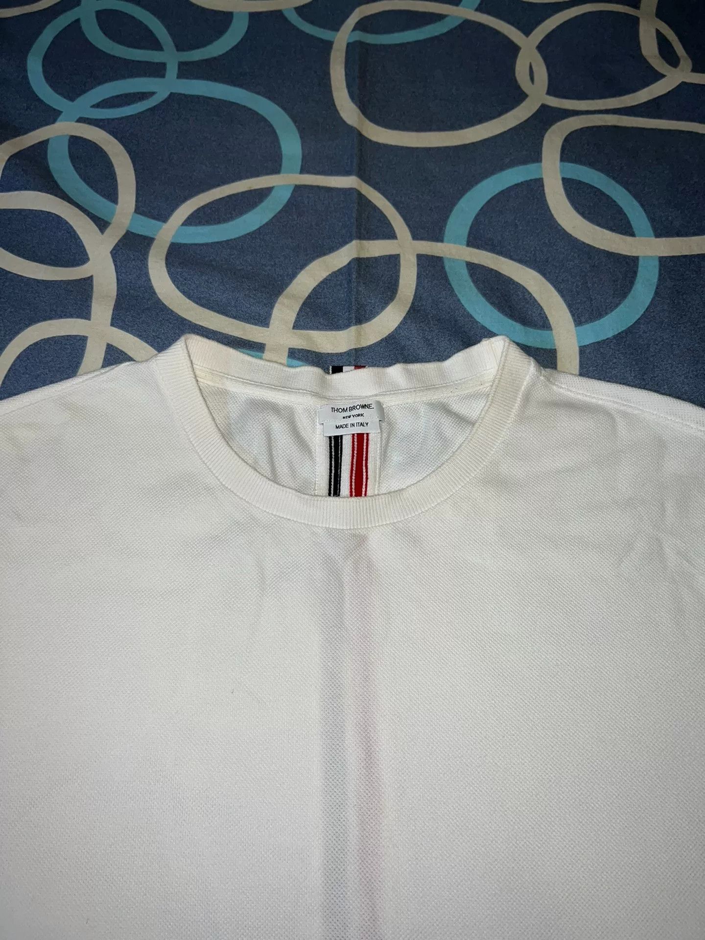 Thom Browne Thom Browne Classic Back Stripe T-Shirt Size US XL / EU 56 / 4 - 3 Thumbnail