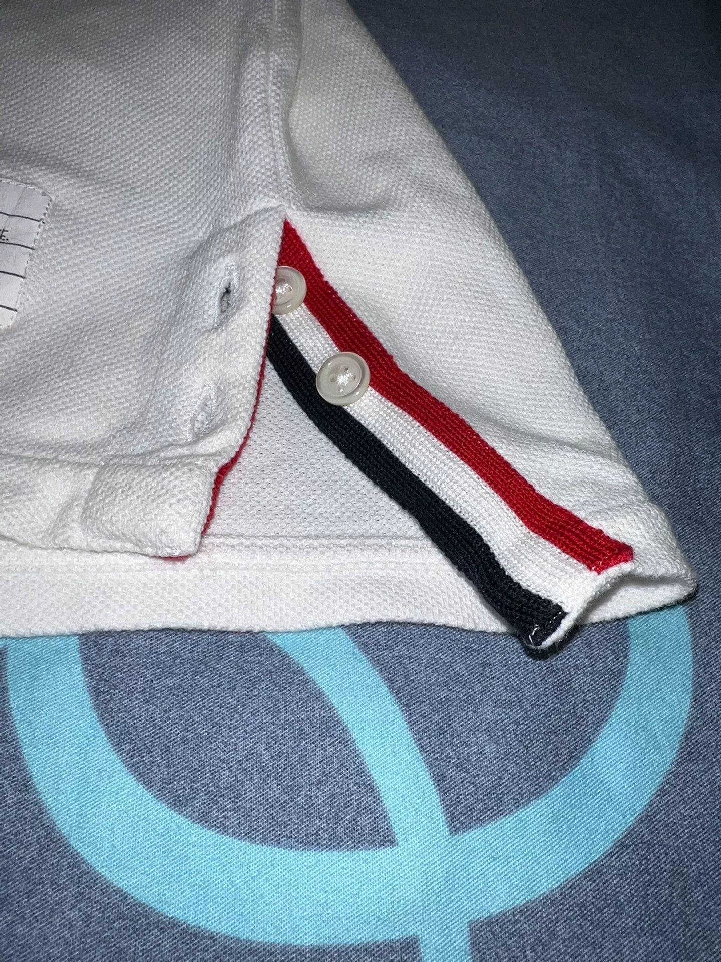 Thom Browne Thom Browne Classic Back Stripe T-Shirt Size US XL / EU 56 / 4 - 6 Thumbnail
