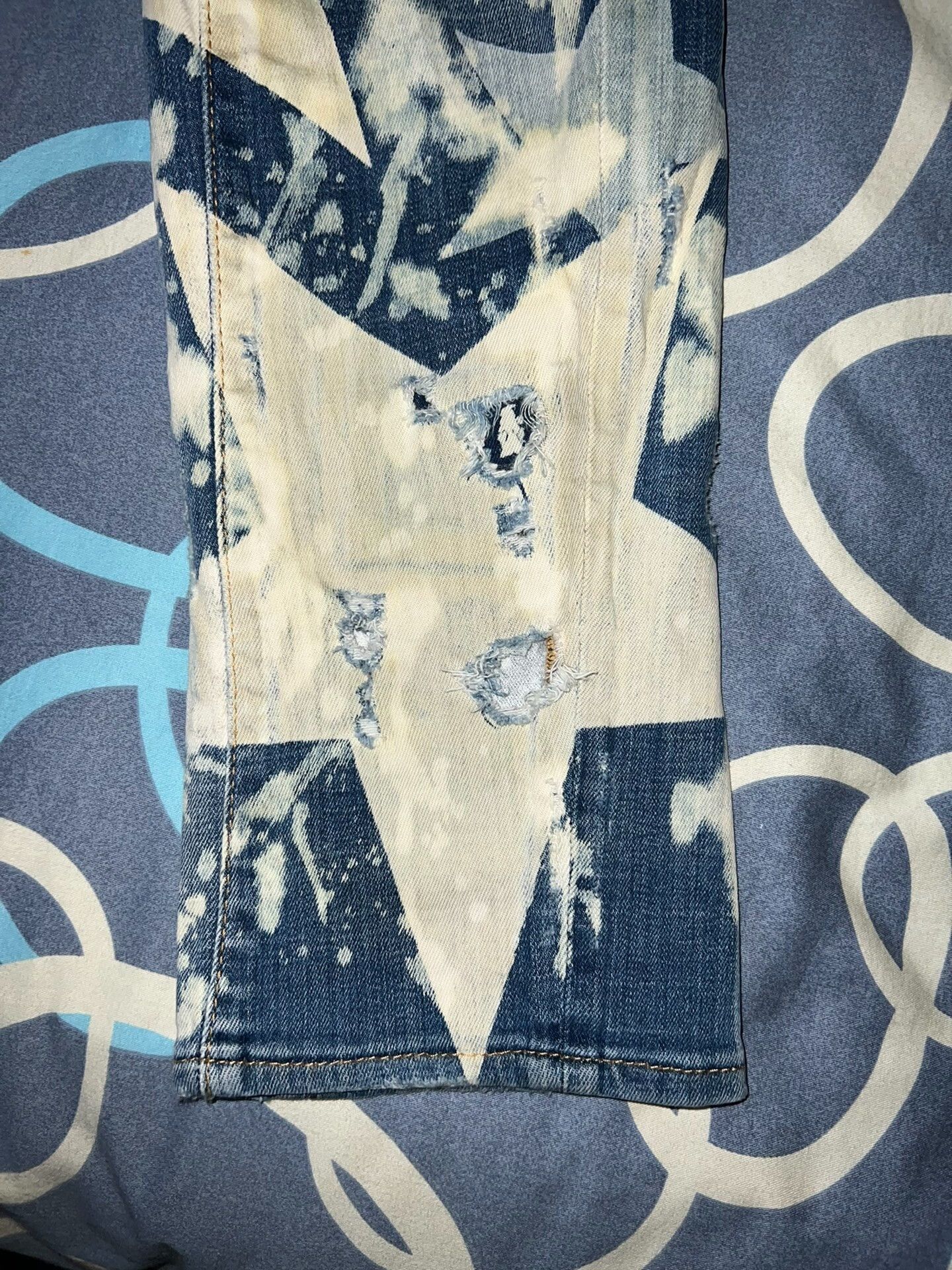 Dsquared2 Dsquared2 Tidy Biker Limited Star Ripped Jeans Size US 32 / EU 48 - 5 Thumbnail