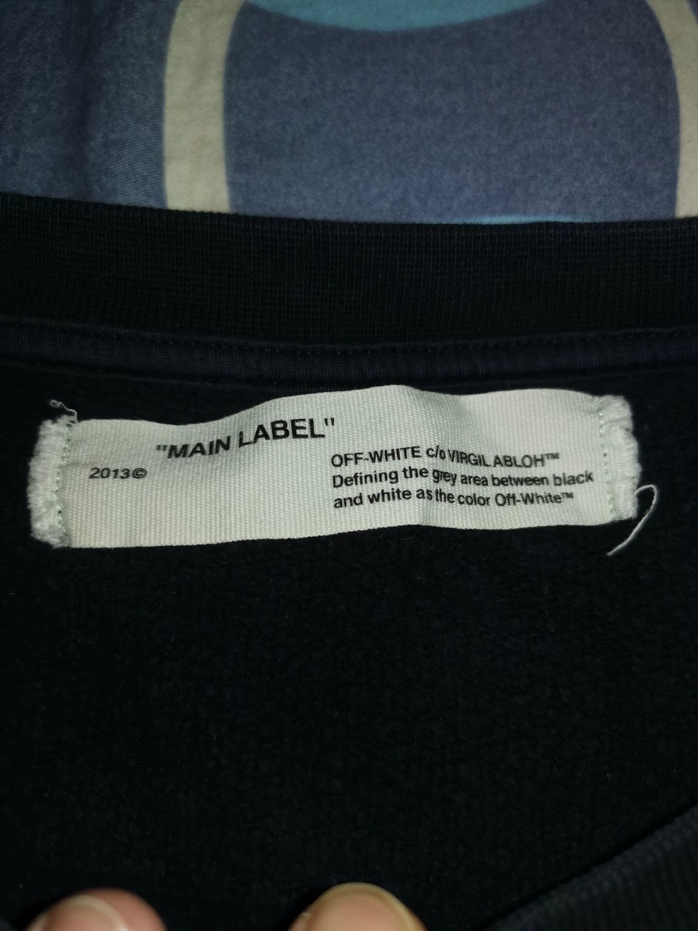 Off-White Off-White Embroidered Slogan Hoodie Size US L / EU 52-54 / 3 - 3 Thumbnail