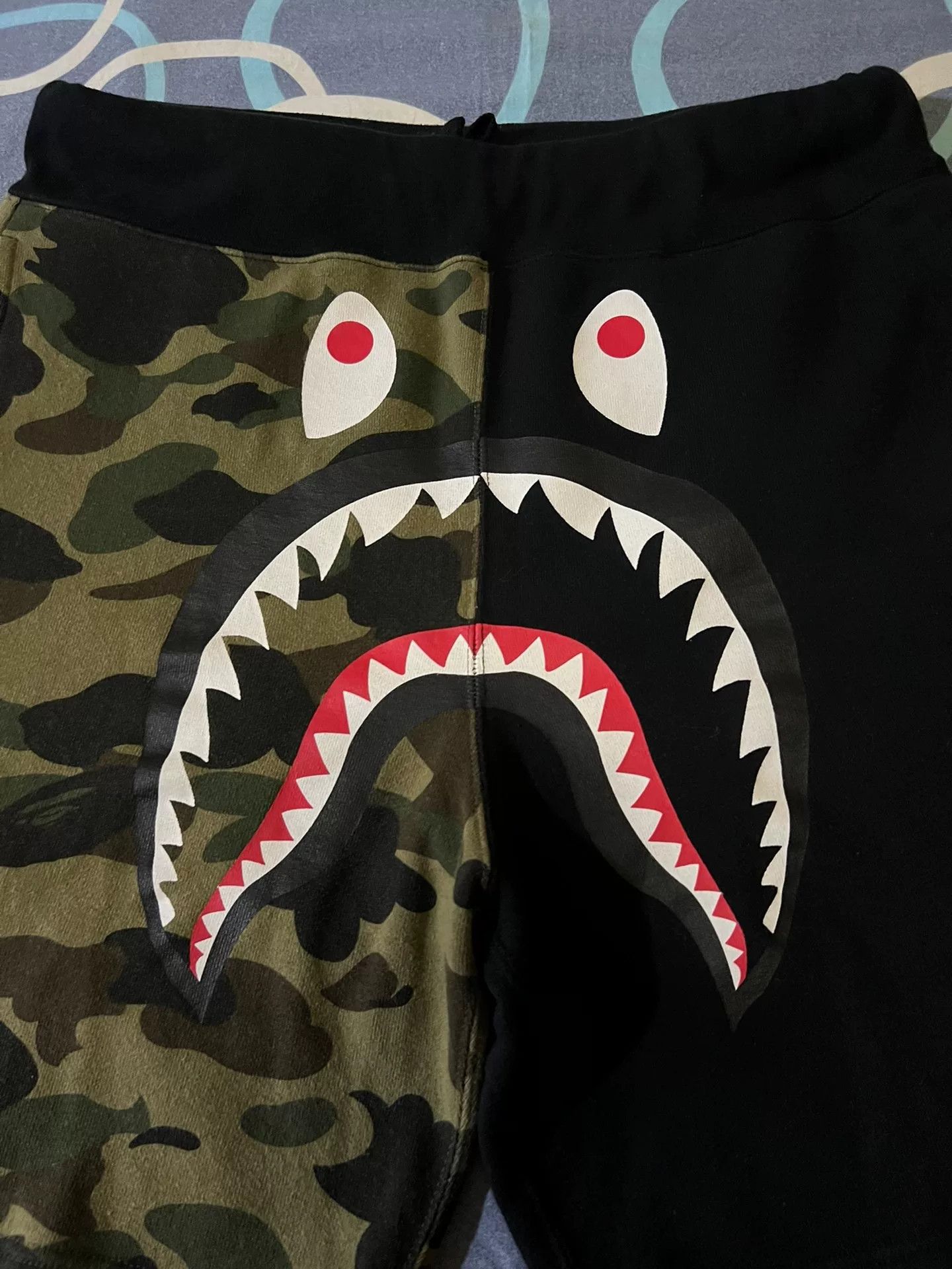 Bape Bape Classic Shark Camo Casual Shorts Size US 32 / EU 48 - 3 Thumbnail