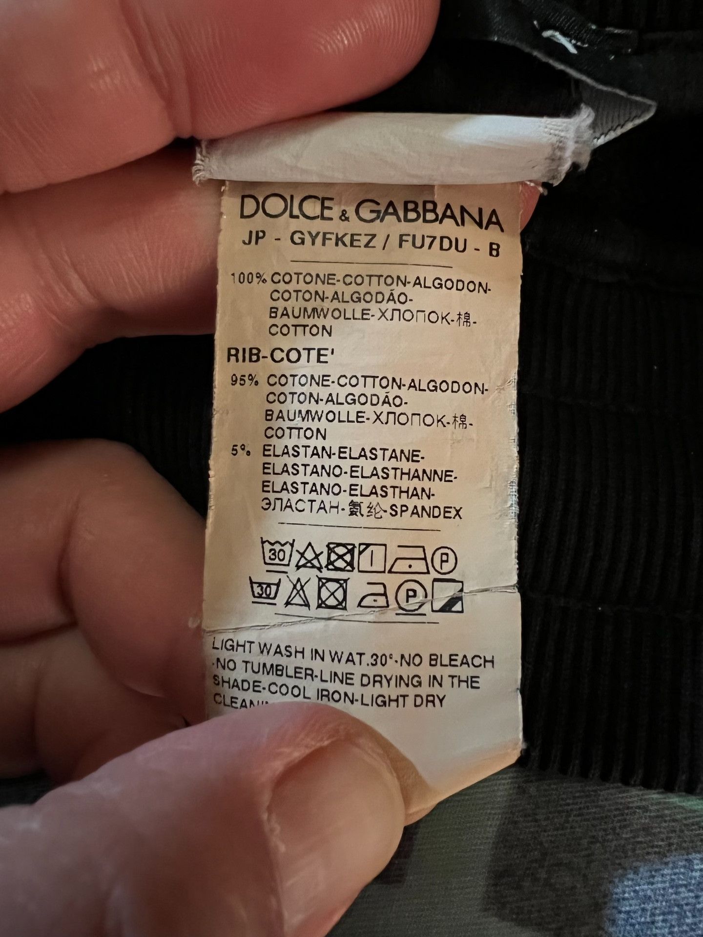 Dolce & Gabbana Dolce&Gabbana Slogan Embroidery Casual Pants Size US 36 / EU 52 - 8 Thumbnail