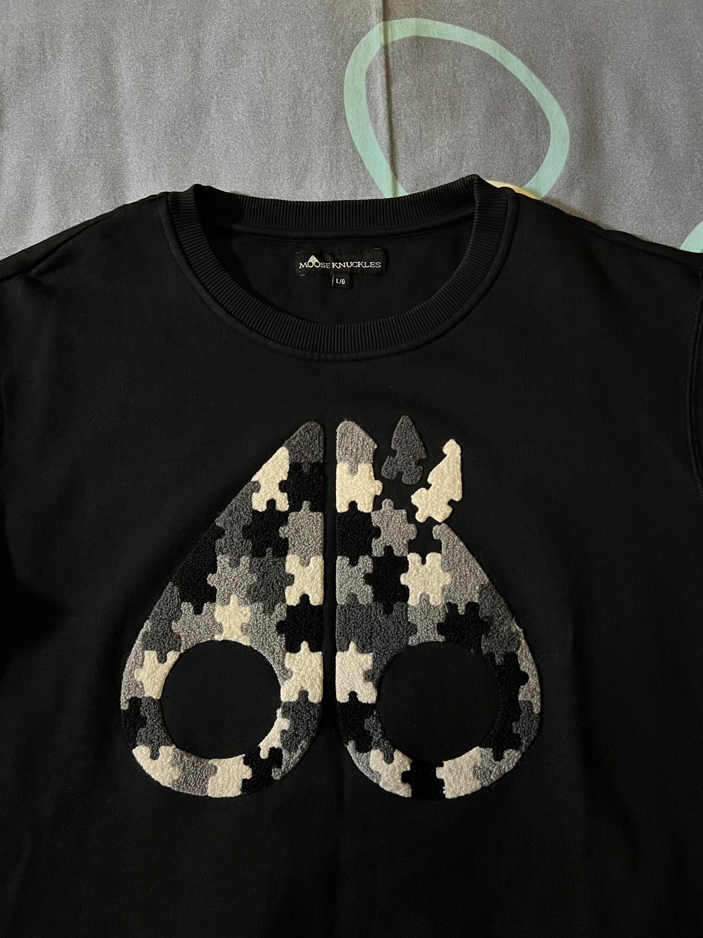 Moose Knuckles Moose Knuckles Camouflage Embroidered Hoodie Size US L / EU 52-54 / 3 - 2 Thumbnail
