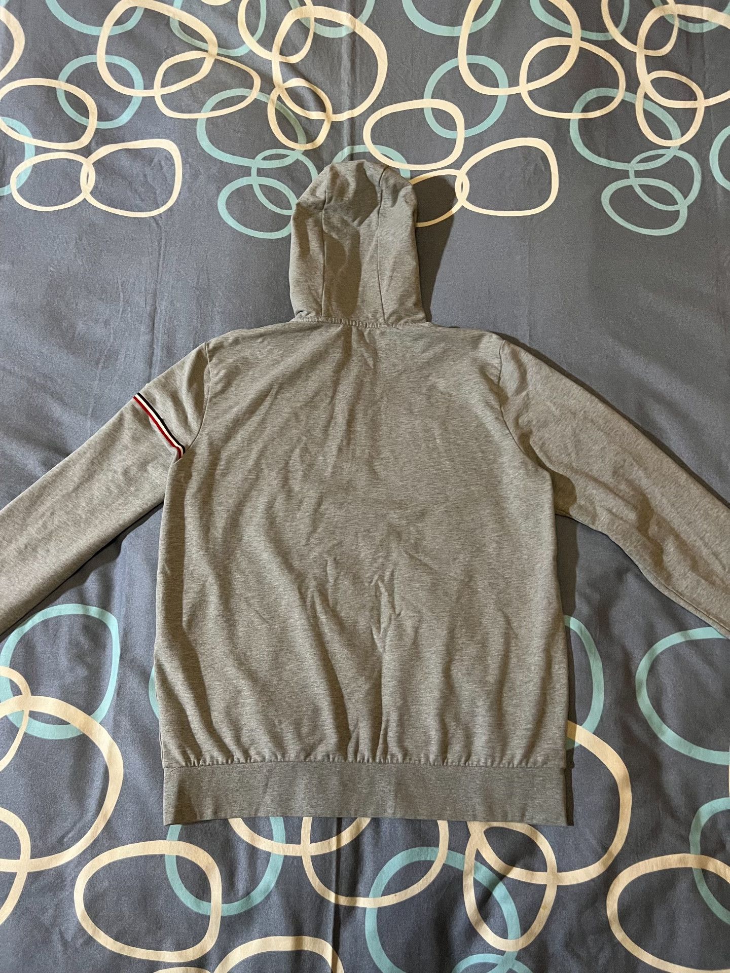 Moncler Moncler Classic Zip Hoodie Stripes Size US XL / EU 56 / 4 - 4 Thumbnail