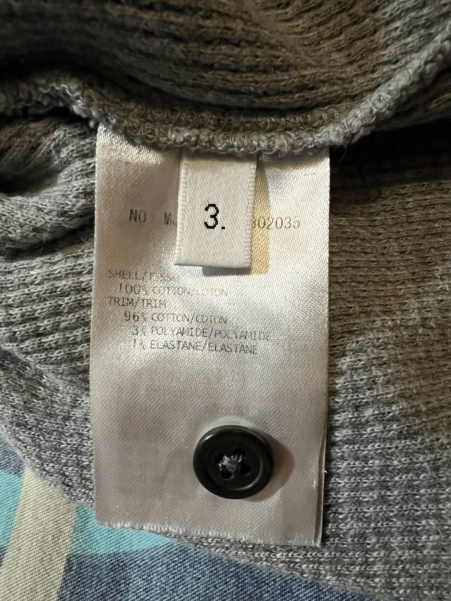 Thom Browne Thom Browne 4-Bar Waffle Henley Sweatshirt Size US L / EU 52-54 / 3 - 7 Thumbnail