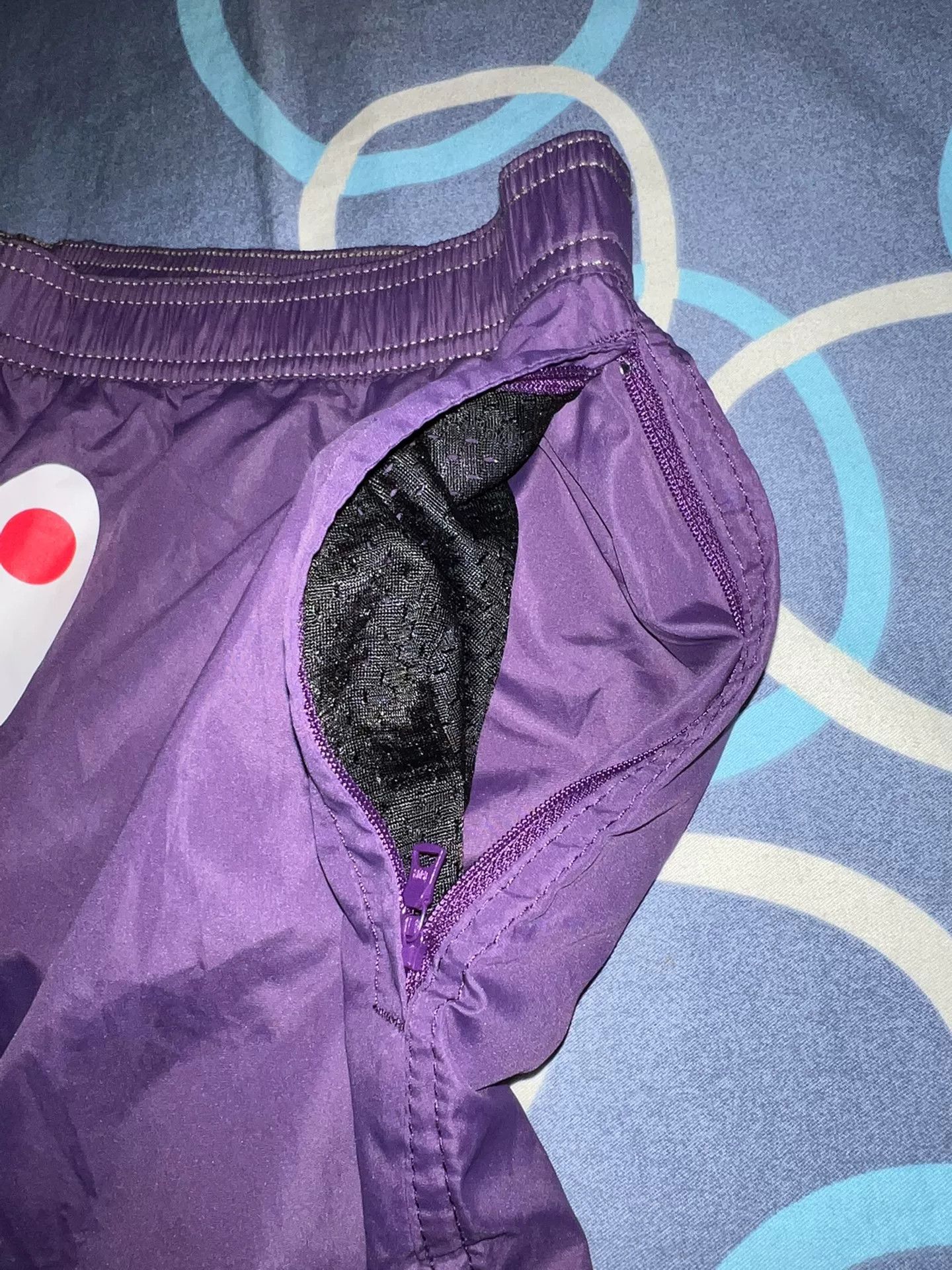 Bape Bape Shark Camo Purple Shorts Size US 32 / EU 48 - 4 Thumbnail