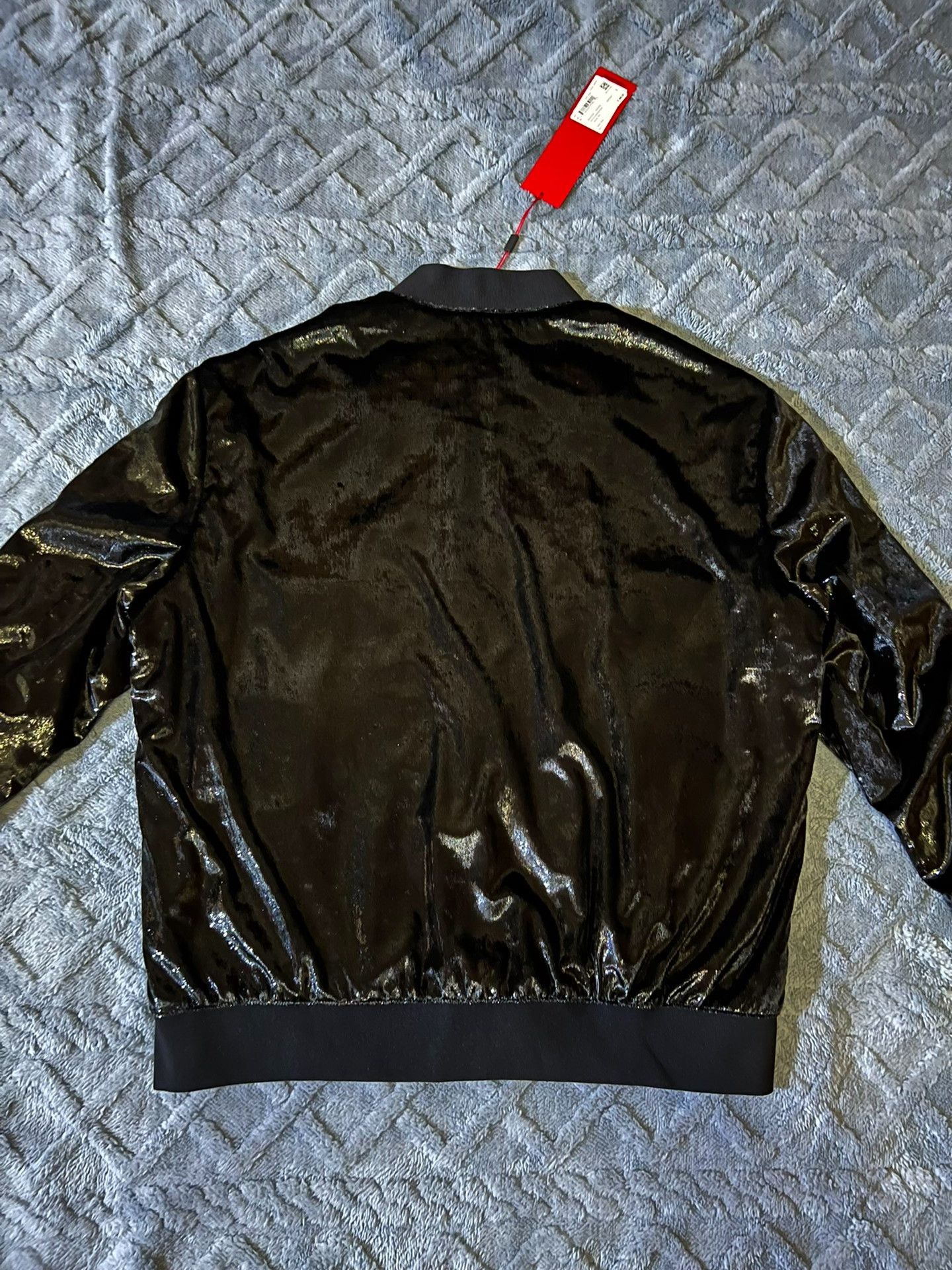 Hugo Boss Hugo Boss Scaled Shine Bomber Jacket Size US L / EU 52-54 / 3 - 3 Thumbnail