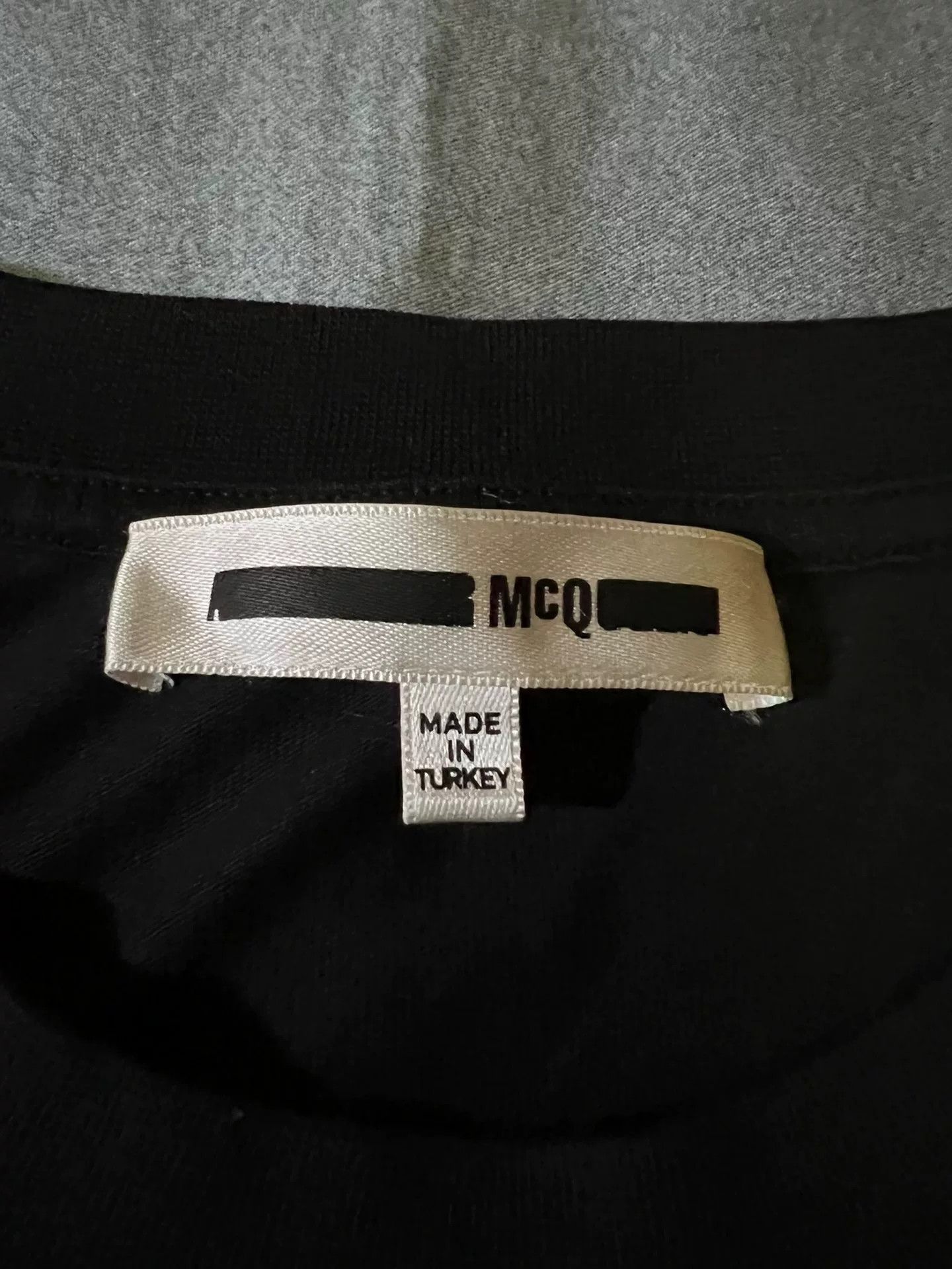 Alexander McQueen McQueen Slogan Print Embroidery T-Shirt Size US XL / EU 56 / 4 - 3 Thumbnail