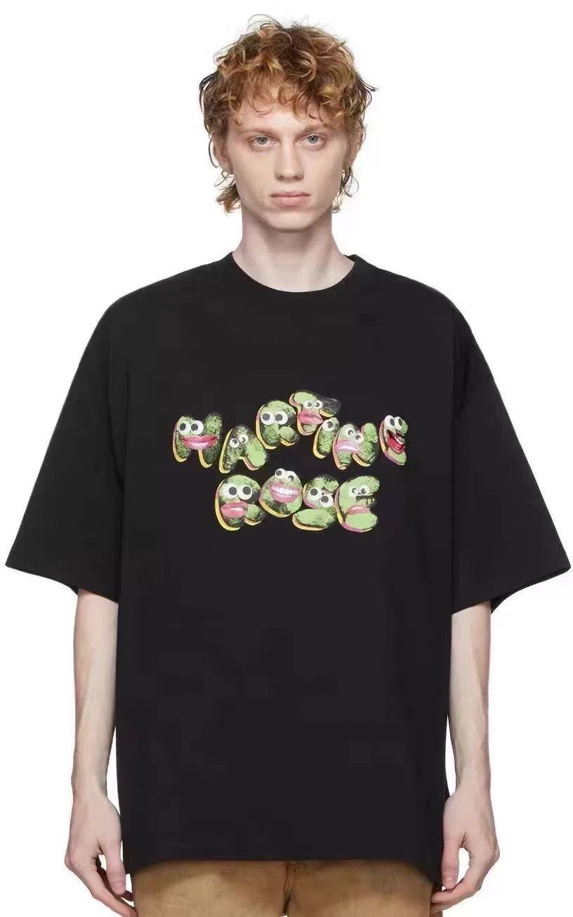 Martine Rose Martine Rose Frog Print Oversize T-Shirt Size US M / EU 48-50 / 2 - 8 Thumbnail