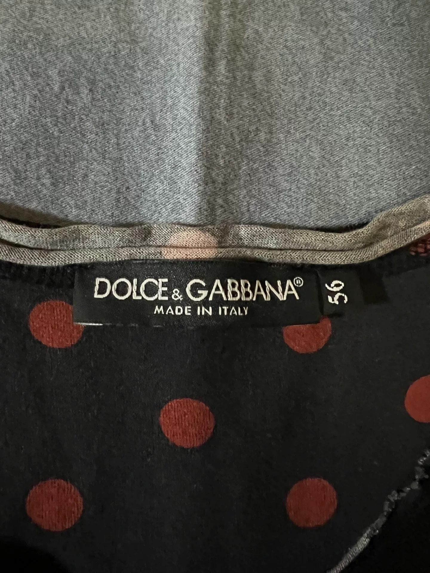 Dolce & Gabbana Dolce&Gabbana Spliced Graffiti Polka Dot T-shirt Size US XL / EU 56 / 4 - 4 Thumbnail