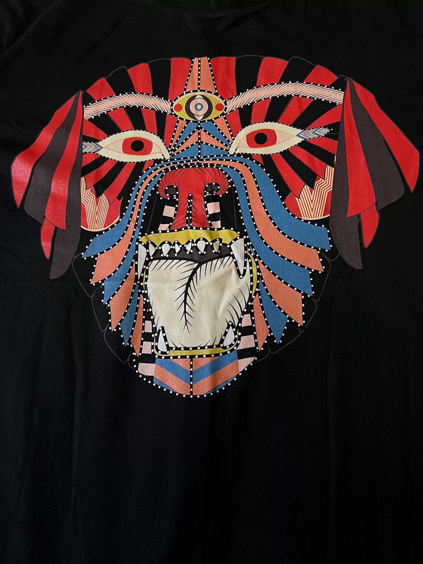 Givenchy Givenchy Rottweiler Peking Opera Print T-shirt Size US M / EU 48-50 / 2 - 3 Thumbnail