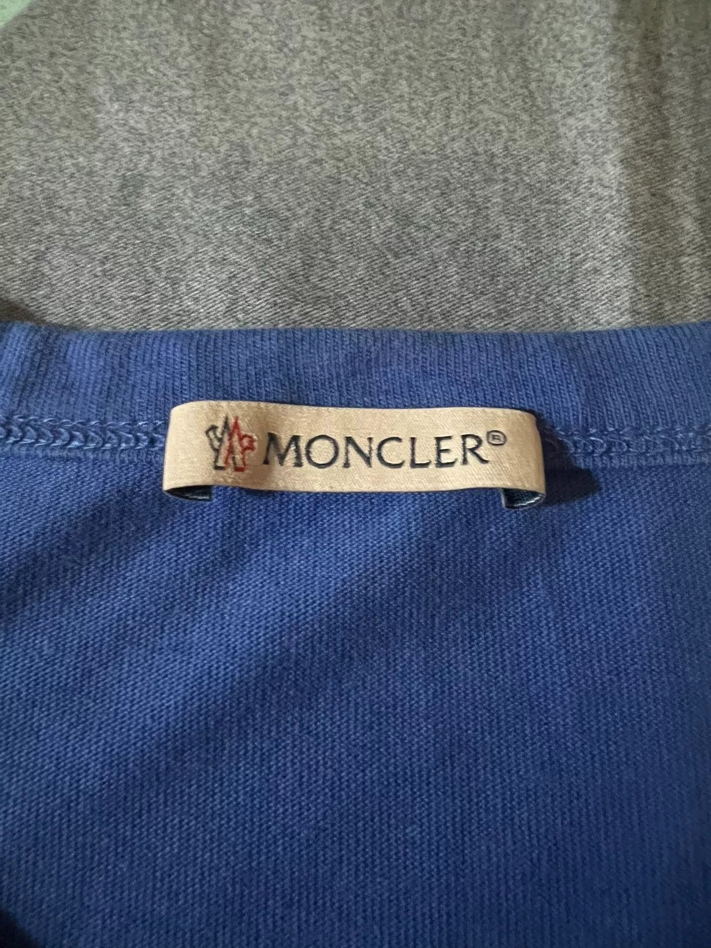 Moncler Moncler Double Logo Short Sleeve T-Shirt Size US XL / EU 56 / 4 - 4 Thumbnail