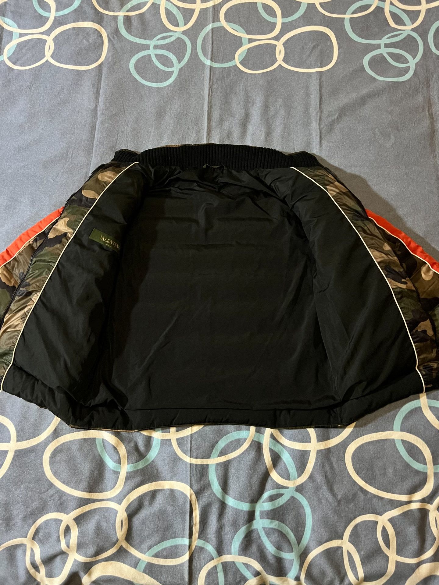 Valentino Valentino Camouflage Down Jacket Size L / US 10 / IT 46 - 3 Thumbnail