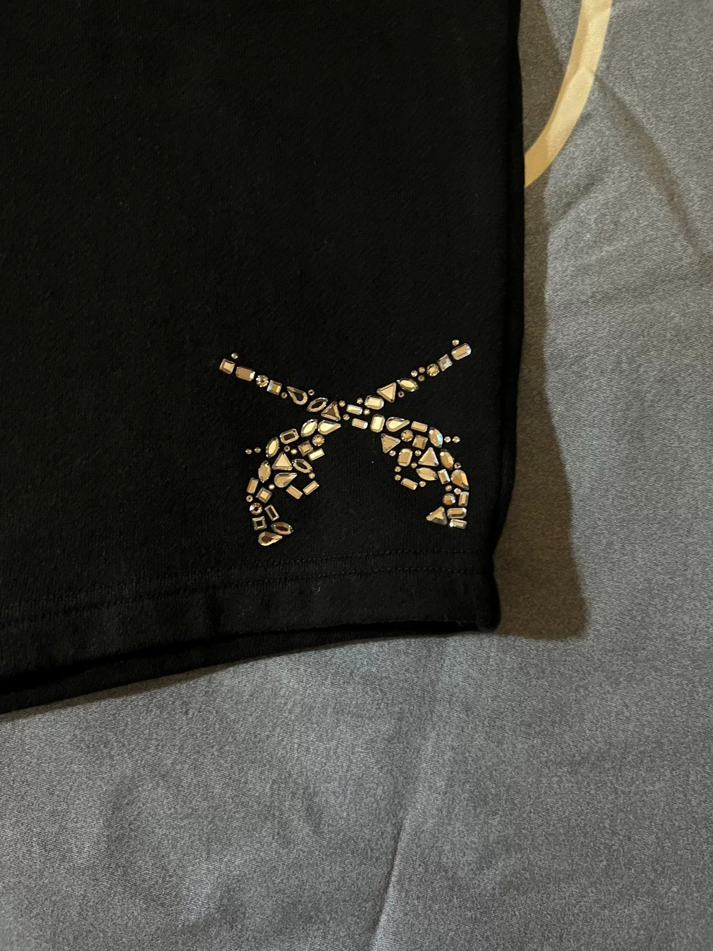 Roar Roar Classic Rhinestone Sporty Shorts Size US 26 / EU 42 - 2 Thumbnail
