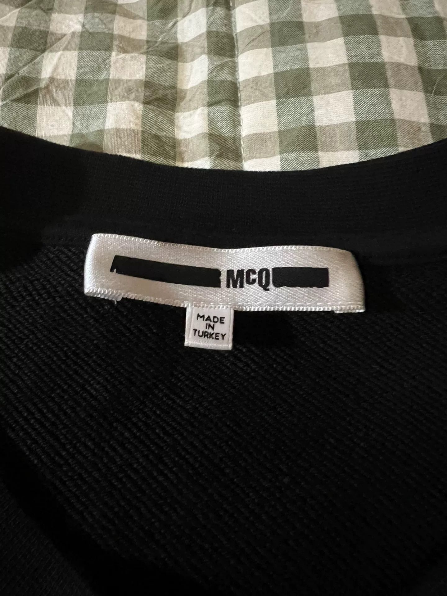 McQ Alexander McQueen McQueen Slogan Embroidery Sweatshirt Size US L / EU 52-54 / 3 - 3 Thumbnail