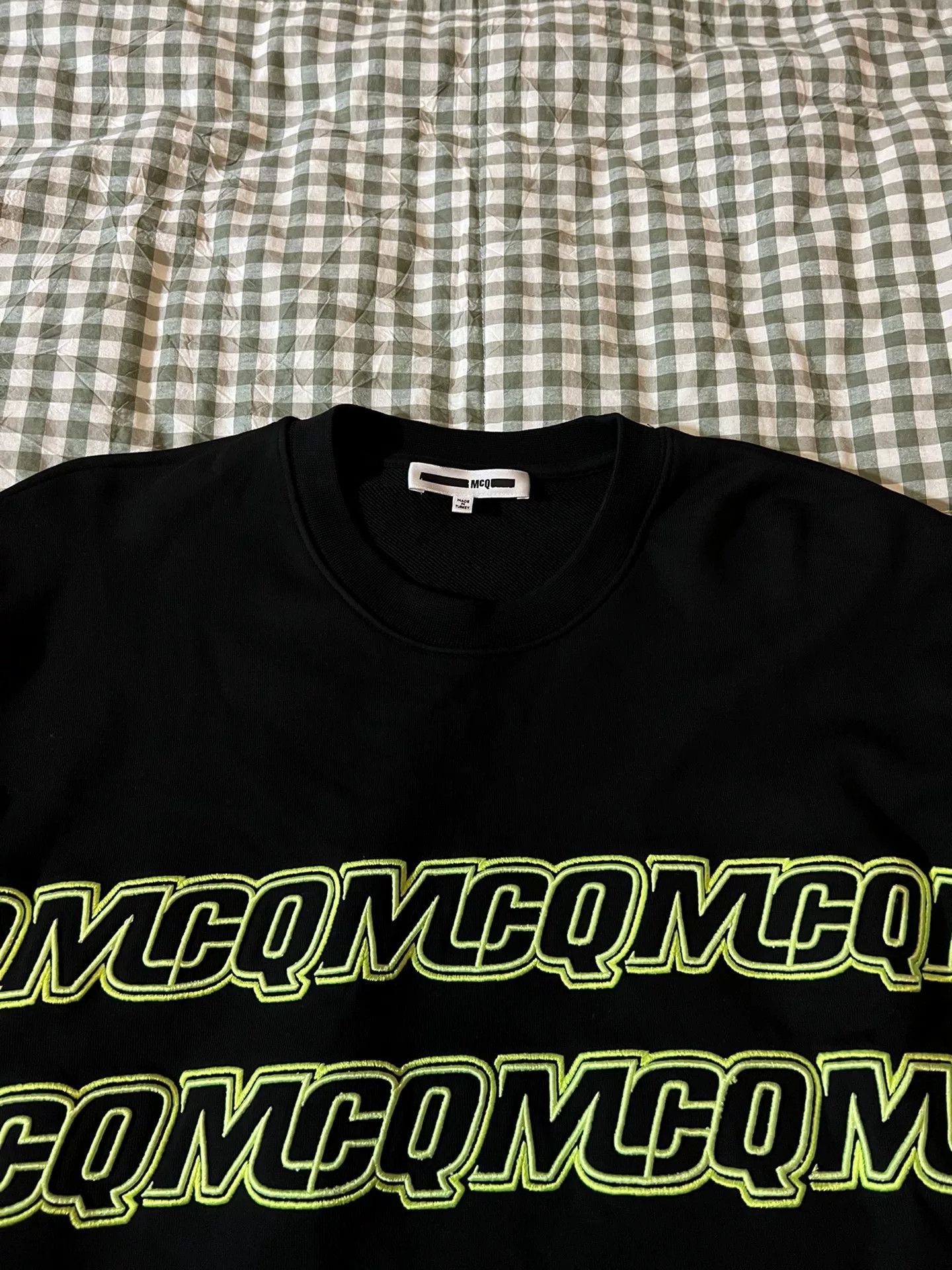 McQ Alexander McQueen McQueen Slogan Embroidery Sweatshirt Size US L / EU 52-54 / 3 - 2 Thumbnail