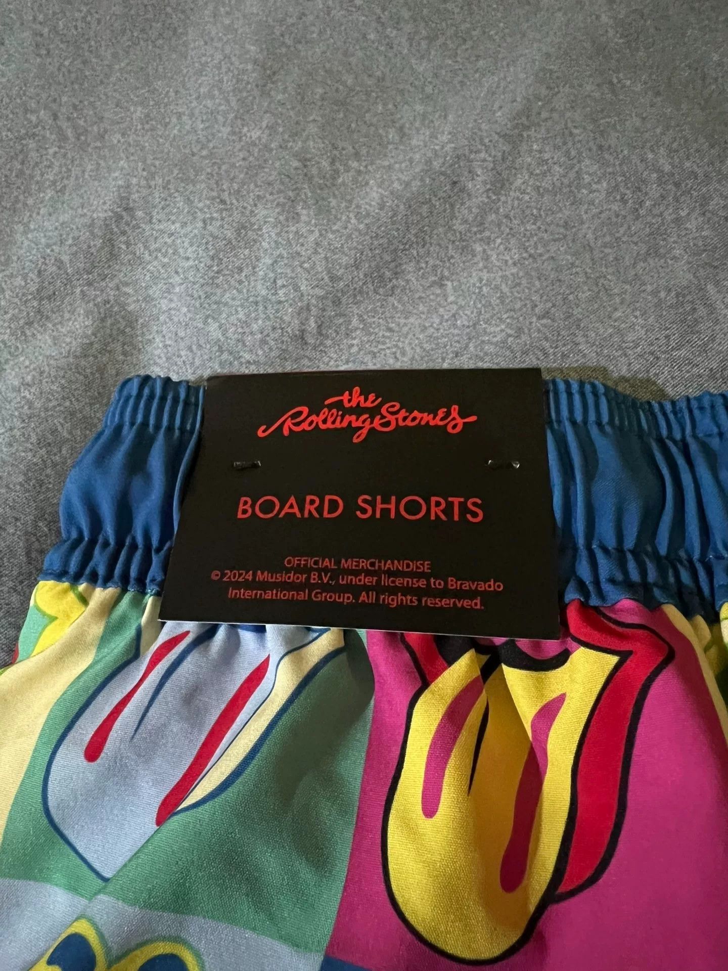 The Rolling Stones The Rolling Stones Logo Beach Shorts Size US 28 / EU 44 - 5 Thumbnail