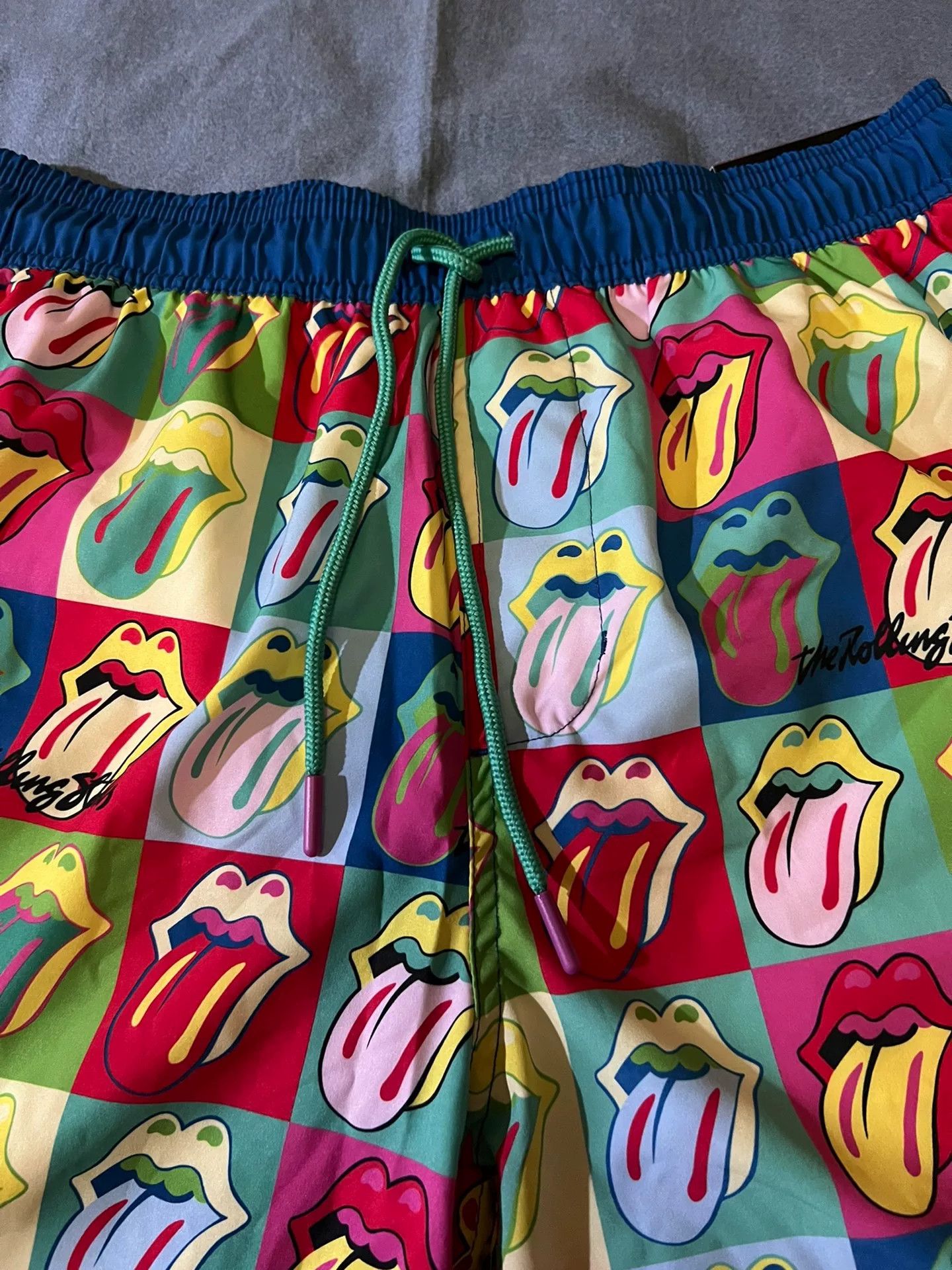 The Rolling Stones The Rolling Stones Logo Beach Shorts Size US 28 / EU 44 - 3 Thumbnail