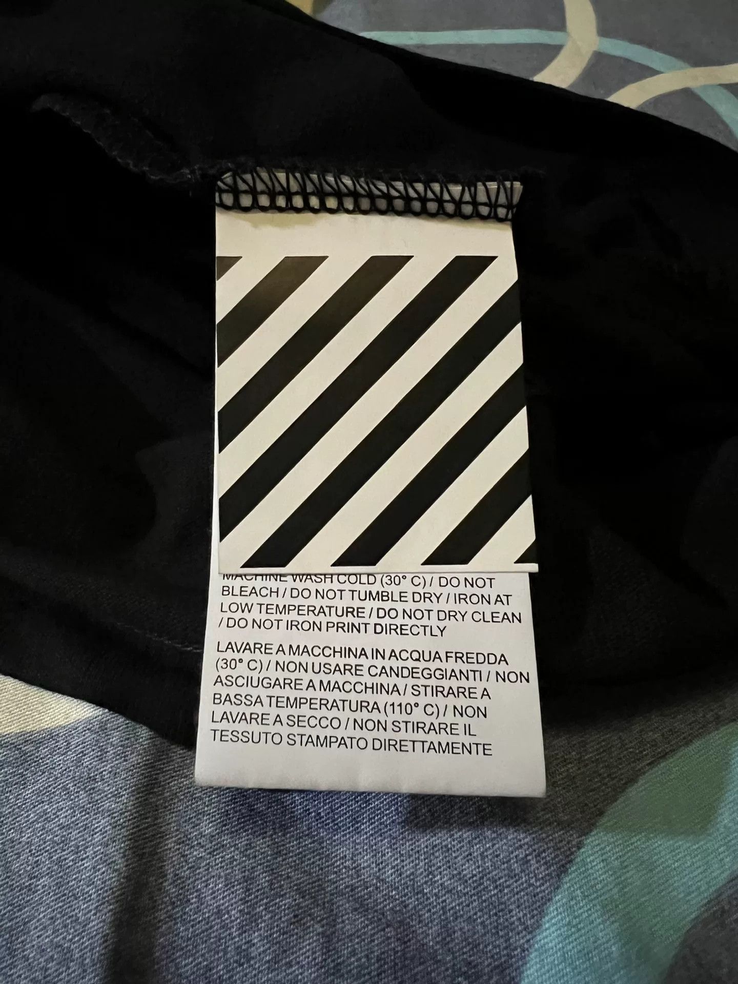 Off-White Off-White Embroidered Slogan T-Shirt Size US M / EU 48-50 / 2 - 7 Thumbnail