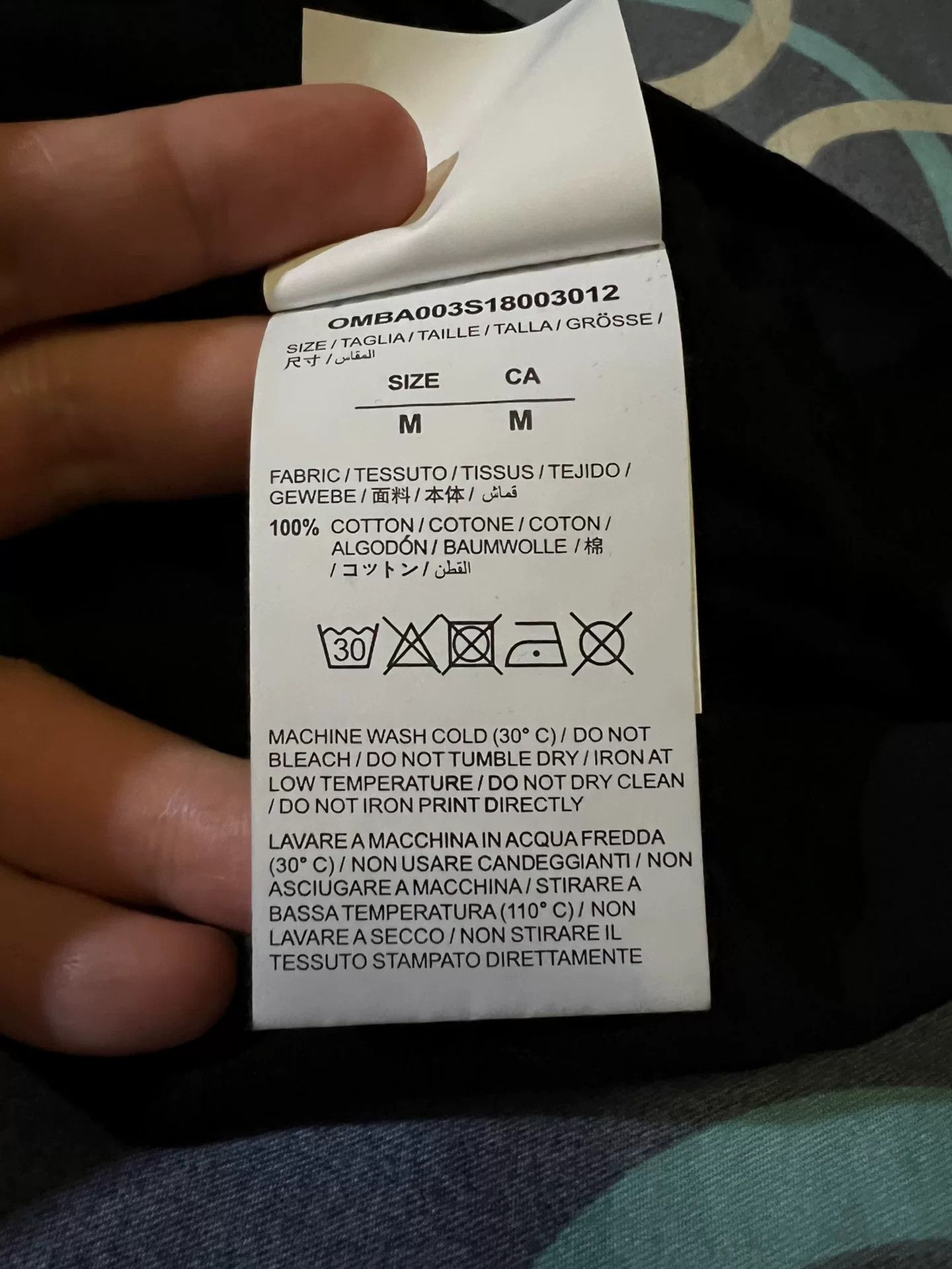 Off-White Off-White Embroidered Slogan T-Shirt Size US M / EU 48-50 / 2 - 8 Thumbnail