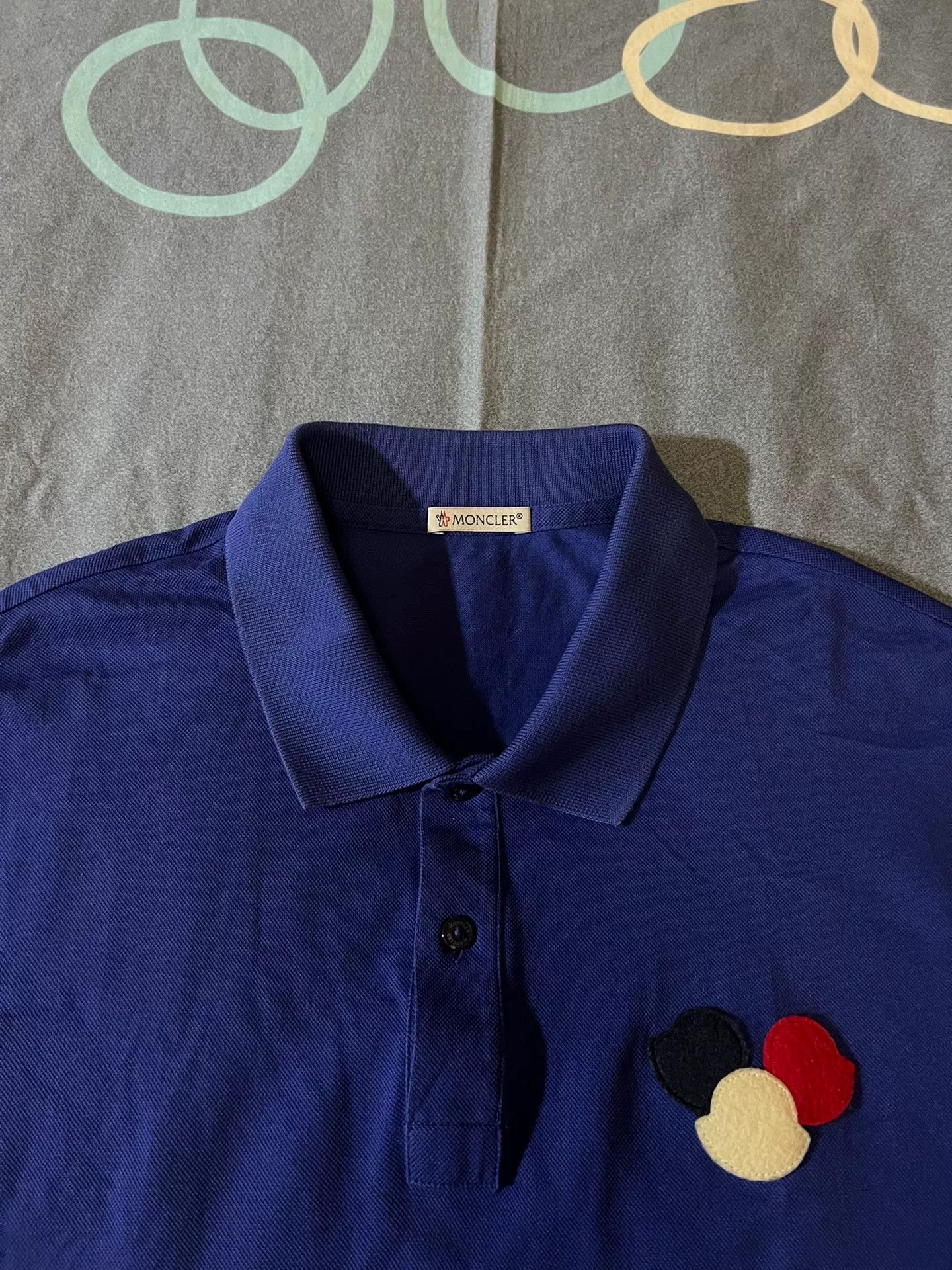 Moncler Moncler Mickey Mouse Three-Tone Logo Polo Size US XL / EU 56 / 4 - 2 Thumbnail