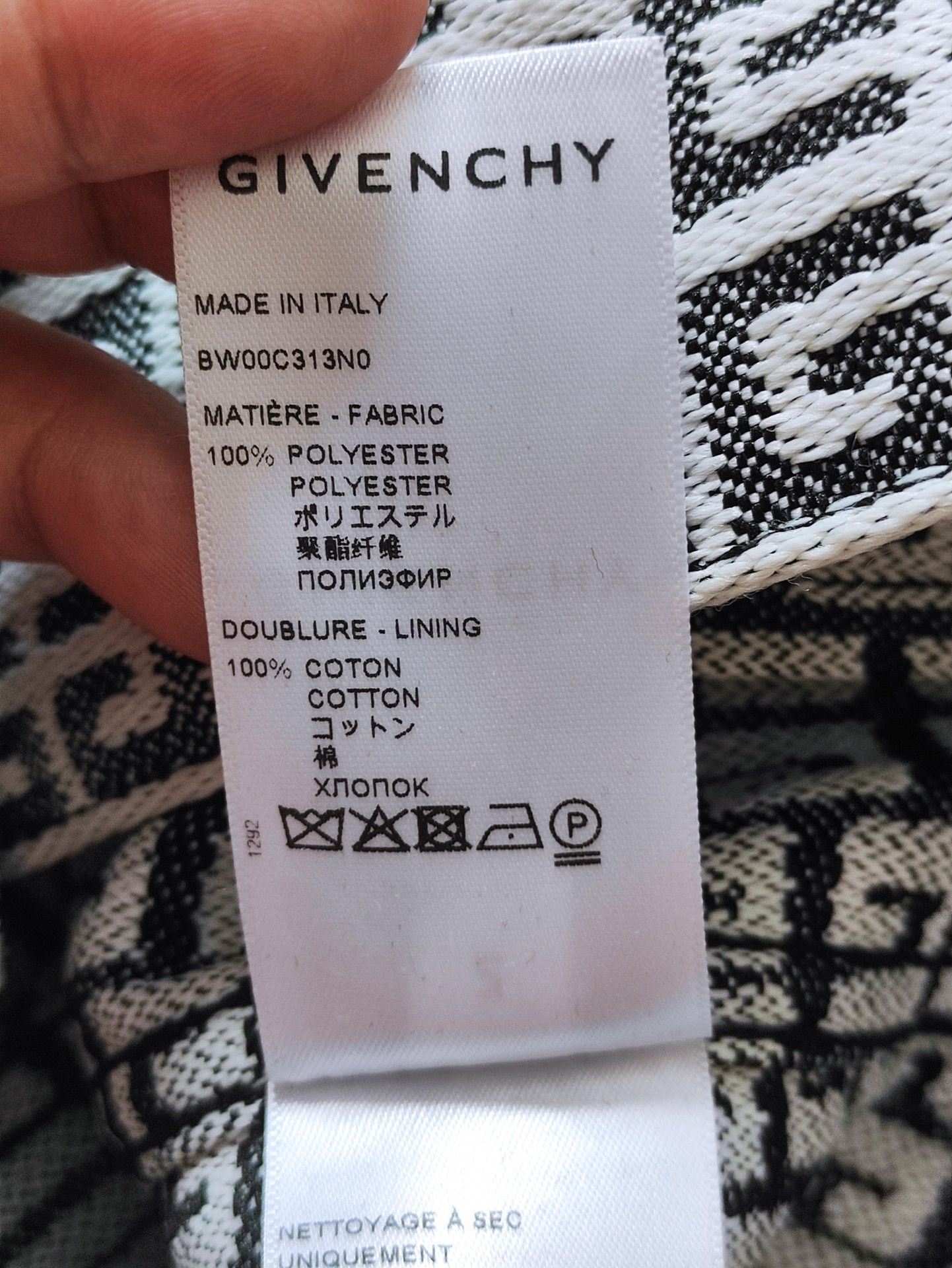 Givenchy Givenchy 4G Logo White Denim Jacket Size US S / EU 44-46 / 1 - 5 Thumbnail