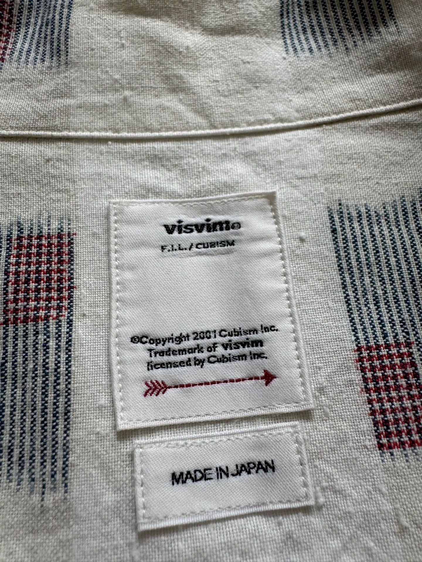 Visvim VISVIM 23SS CABAN S/S KASURI SHIRT Size US M / EU 48-50 / 2 - 3 Thumbnail