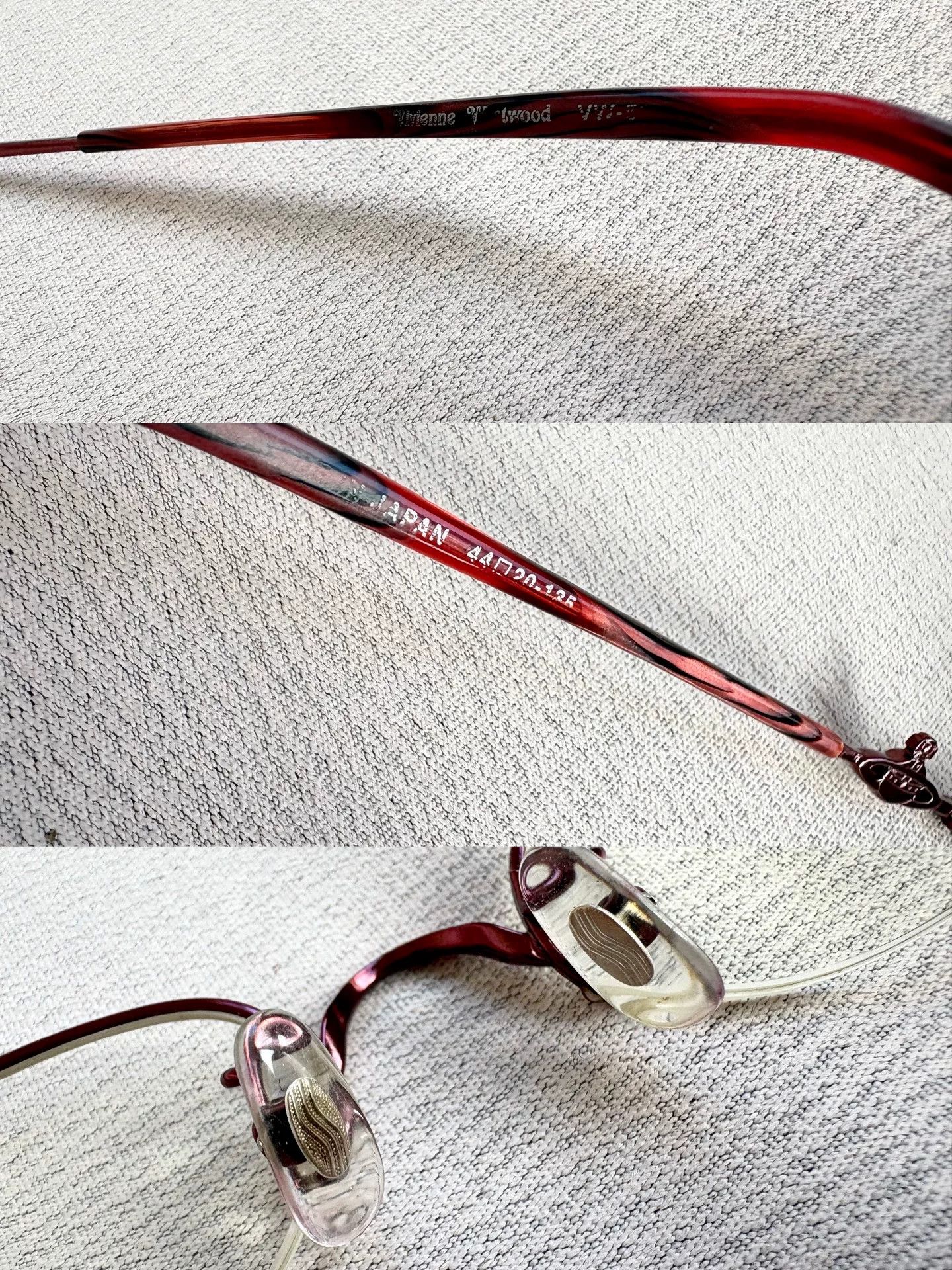Vivienne Westwood Vivienne Westwood Vintage Red Saturn Glasses Size ONE SIZE - 3 Thumbnail