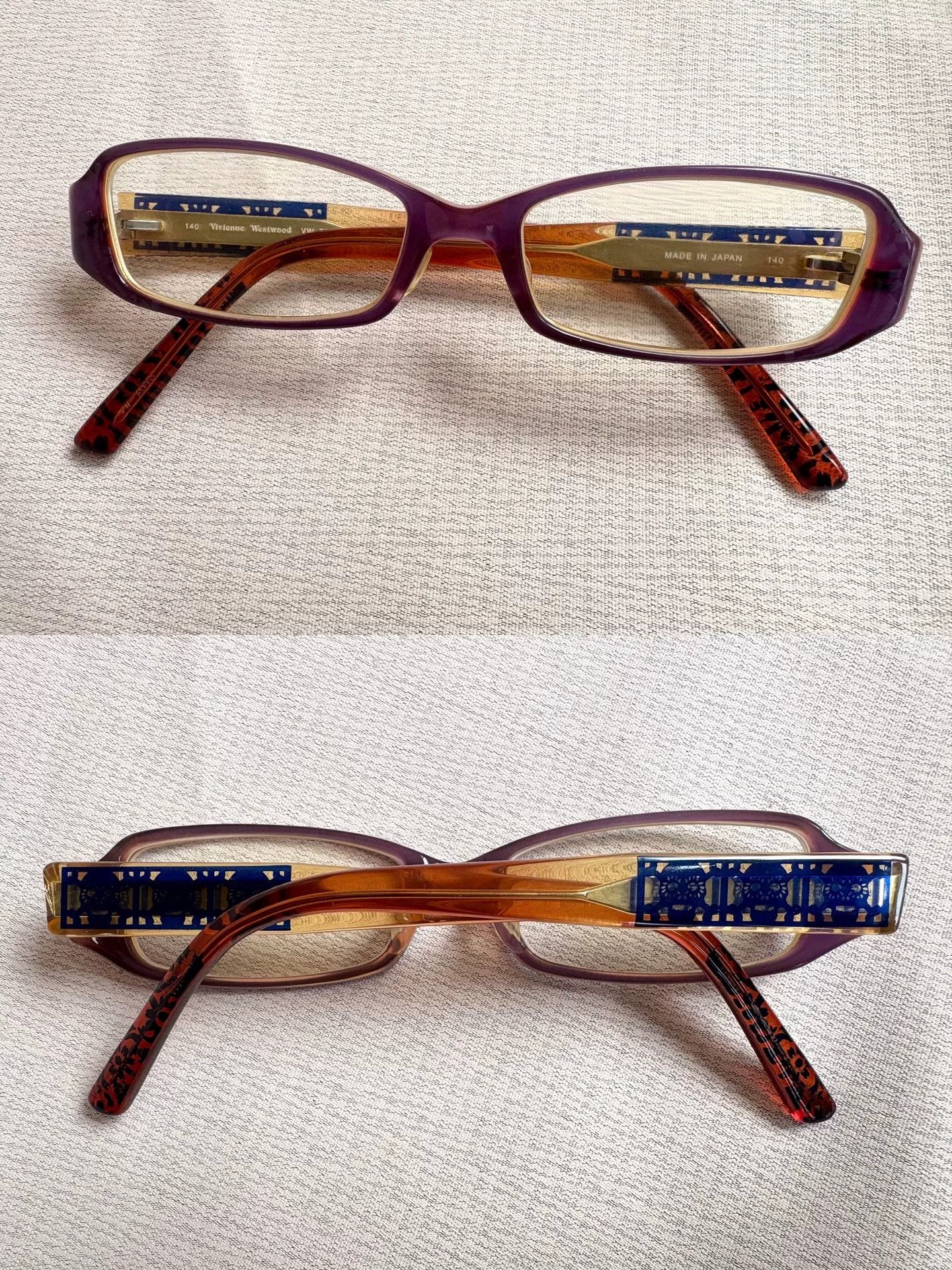 Vivienne Westwood Vivienne Westwood Vintage Skull Square Glasses Size ONE SIZE - 2 Thumbnail