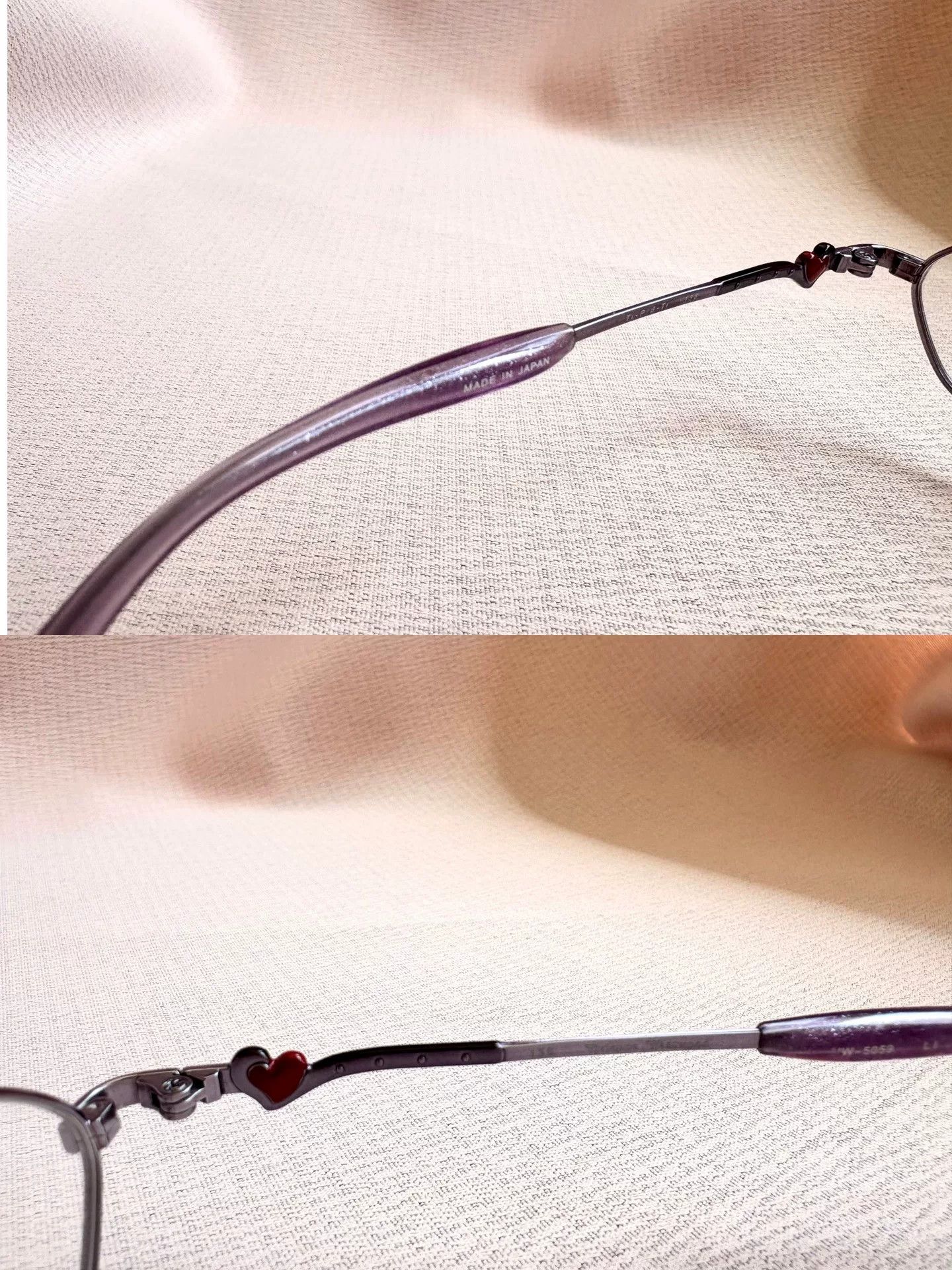 Vivienne Westwood Vivienne Westwood Purple Heart Glasses Size ONE SIZE - 6 Thumbnail