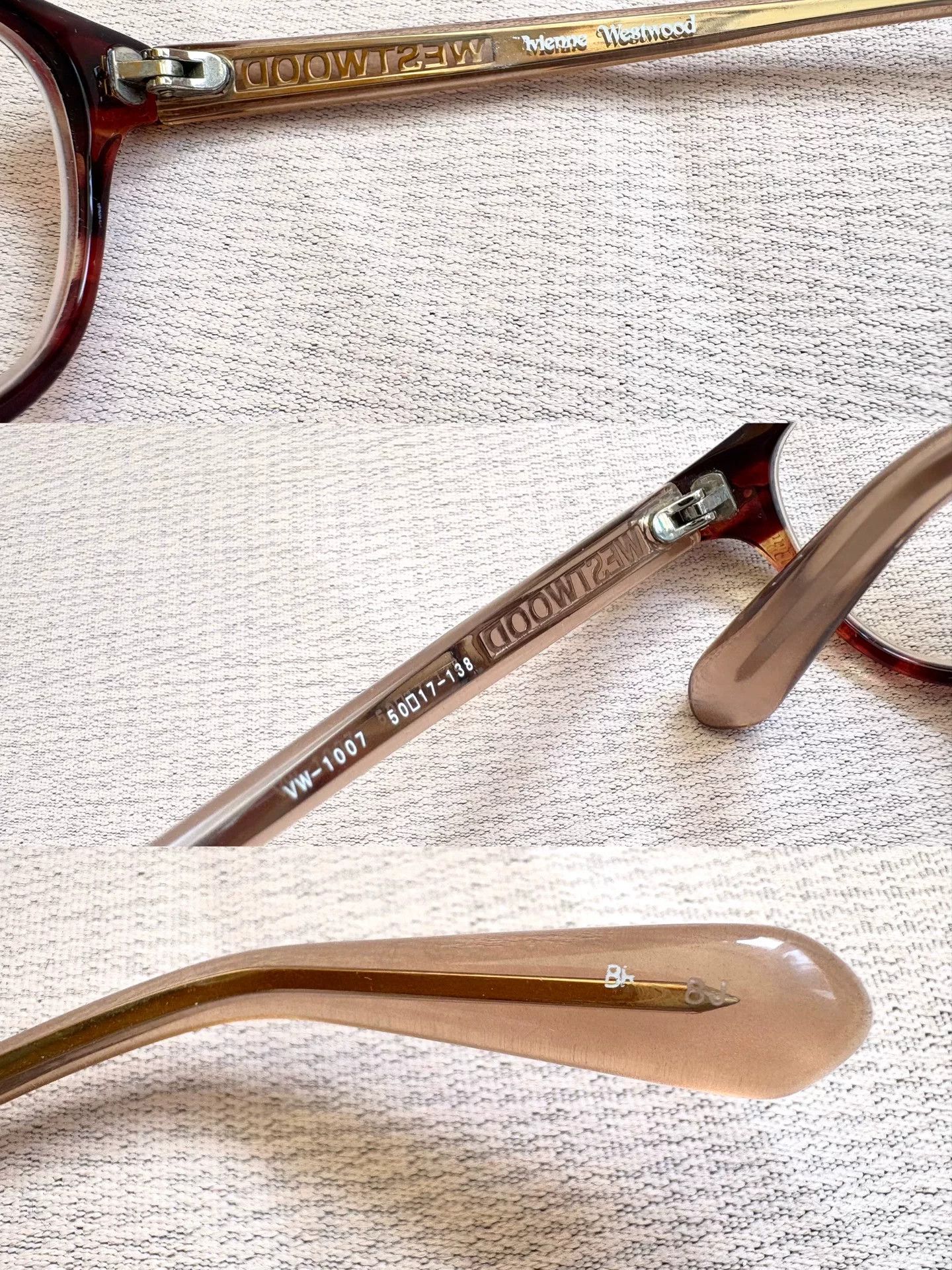 Vivienne Westwood Vivienne Westwood Y2K Saturn Tortoiseshell Eyeglasses Size ONE SIZE - 7 Thumbnail