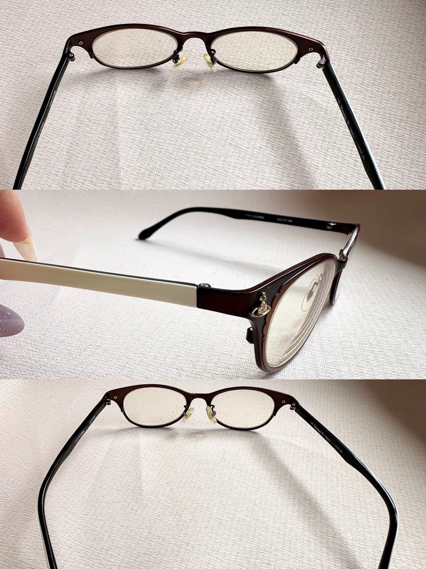 Vivienne Westwood Vivienne Westwood Vintage Tortoiseshell Cat-Eye Glasses Size ONE SIZE - 5 Thumbnail