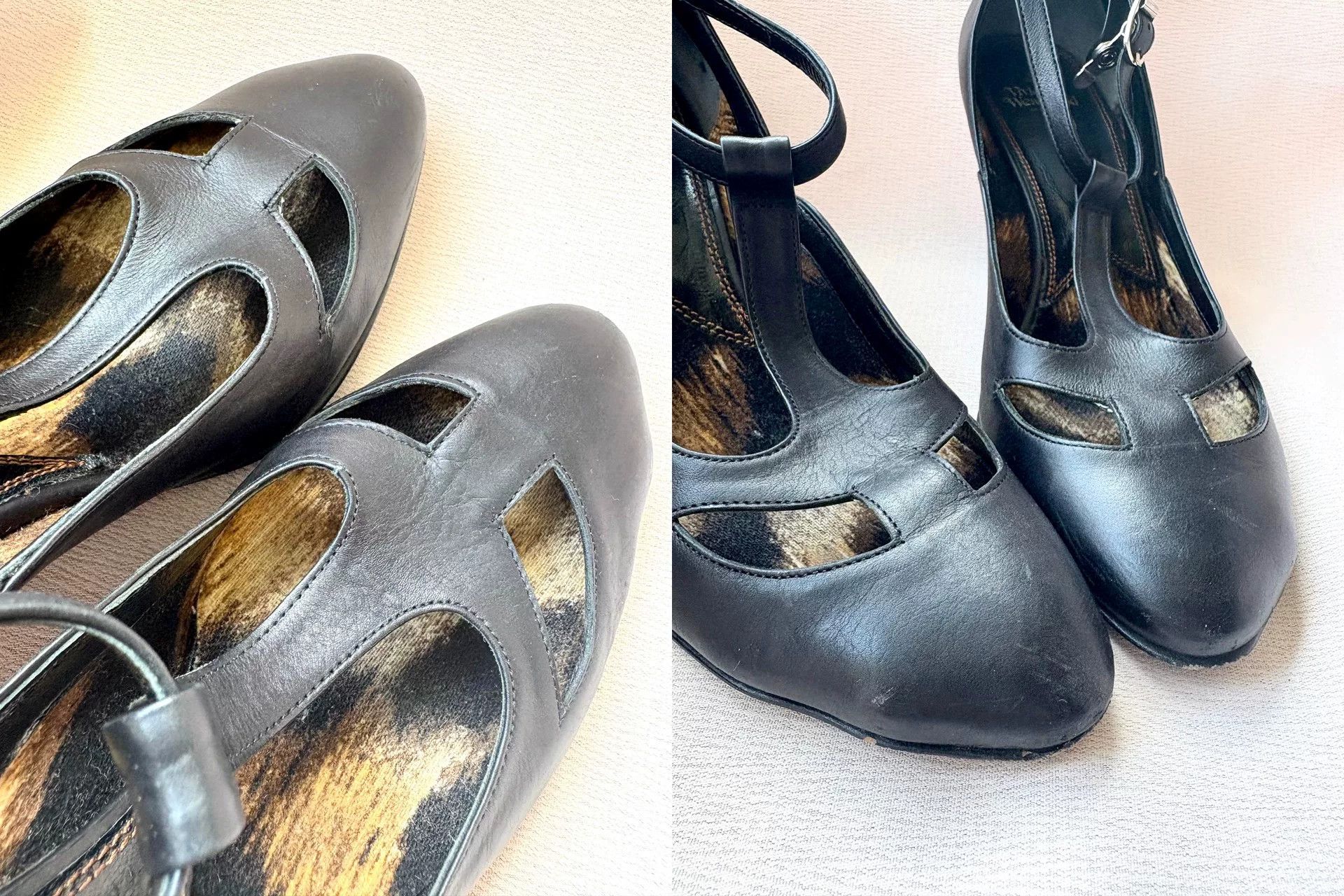 Vivienne Westwood Vivienne Westwood Vintage Black Leather Shoes Size US 5 / IT 35 - 8 Thumbnail