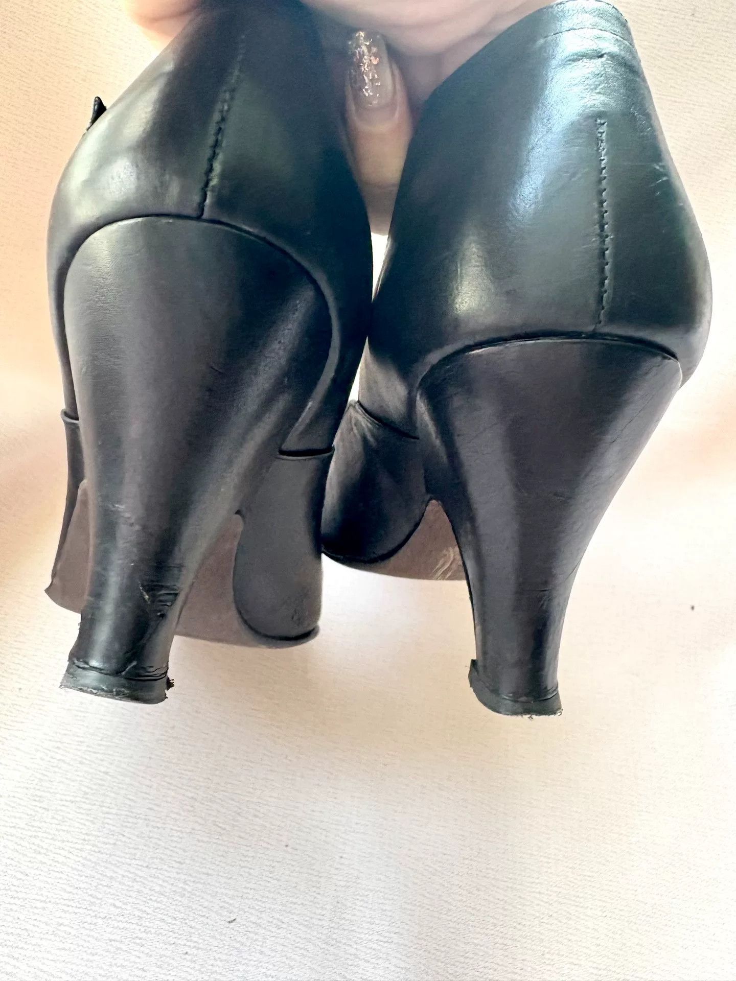 Vivienne Westwood Vivienne Westwood Vintage Black Leather Shoes Size US 5 / IT 35 - 7 Thumbnail