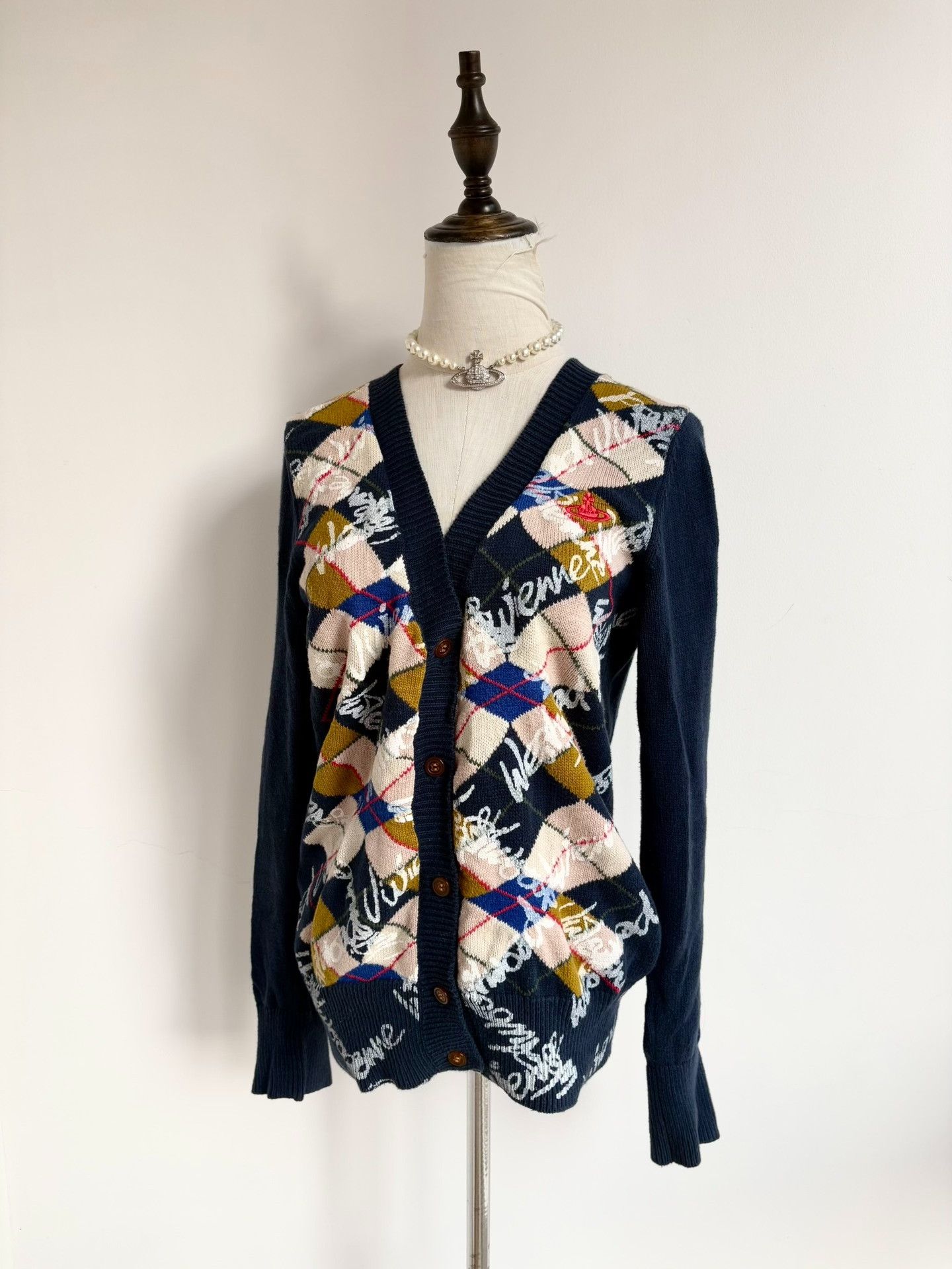 Vivienne Westwood Vivienne Westwood Saturn Knit Cardigan Size M / US 6-8 / IT 42-44 - 3 Thumbnail