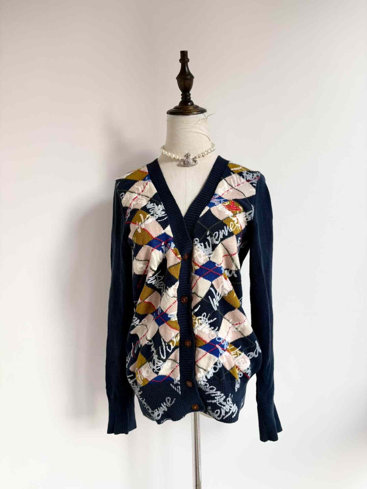 Vivienne Westwood Vivienne Westwood Saturn Knit Cardigan Size M / US 6-8 / IT 42-44 - 2 Thumbnail